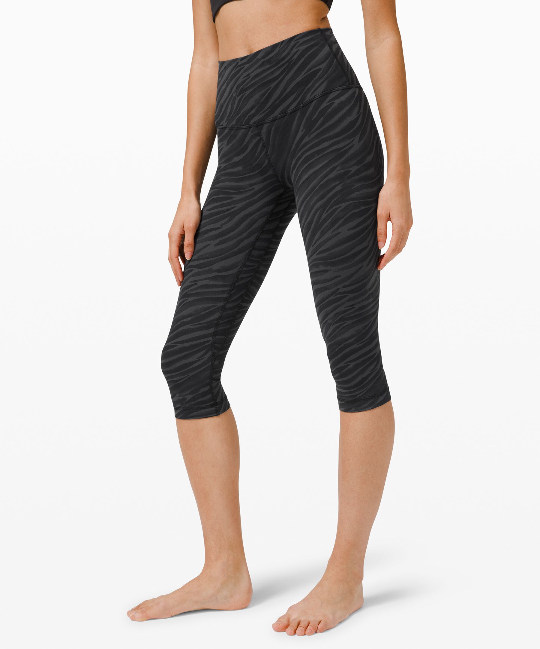 Lululemon Align™ High Rise Crop 17" In Printed