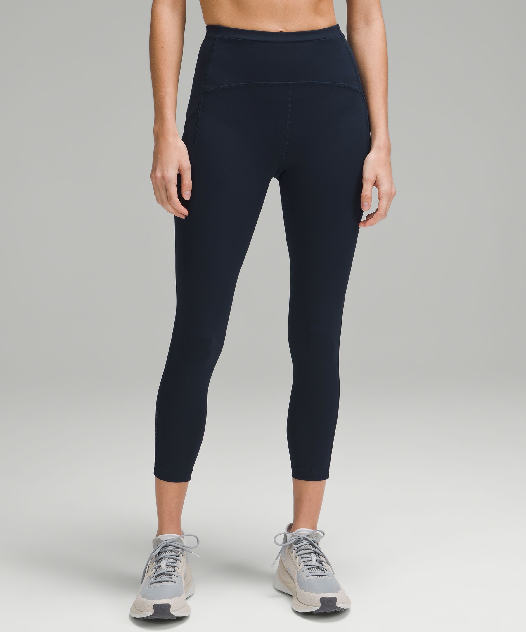 Lululemon Swift Speed High-rise Crop 23 - Navy