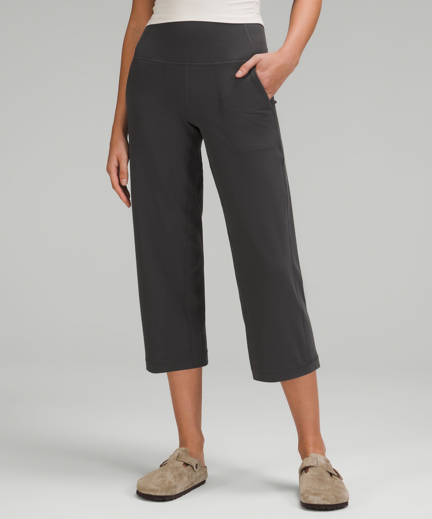 lululemon Align™ High-Rise Wide-Leg Cropped Pant 23, Women's