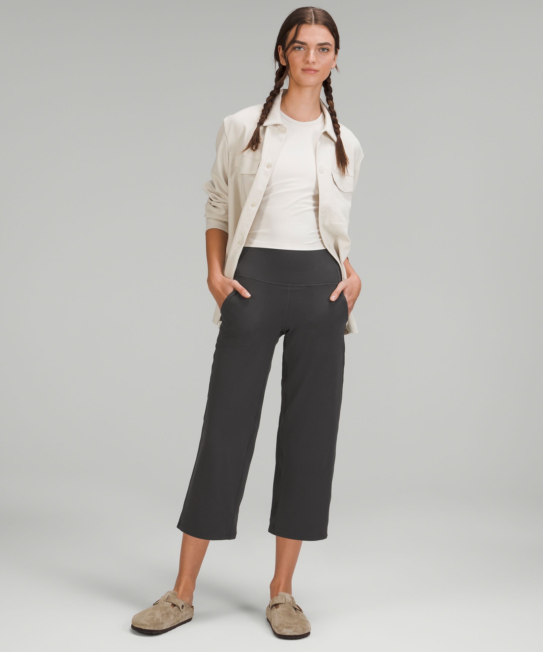 Align Super High-Rise Wide Leg Crop 23