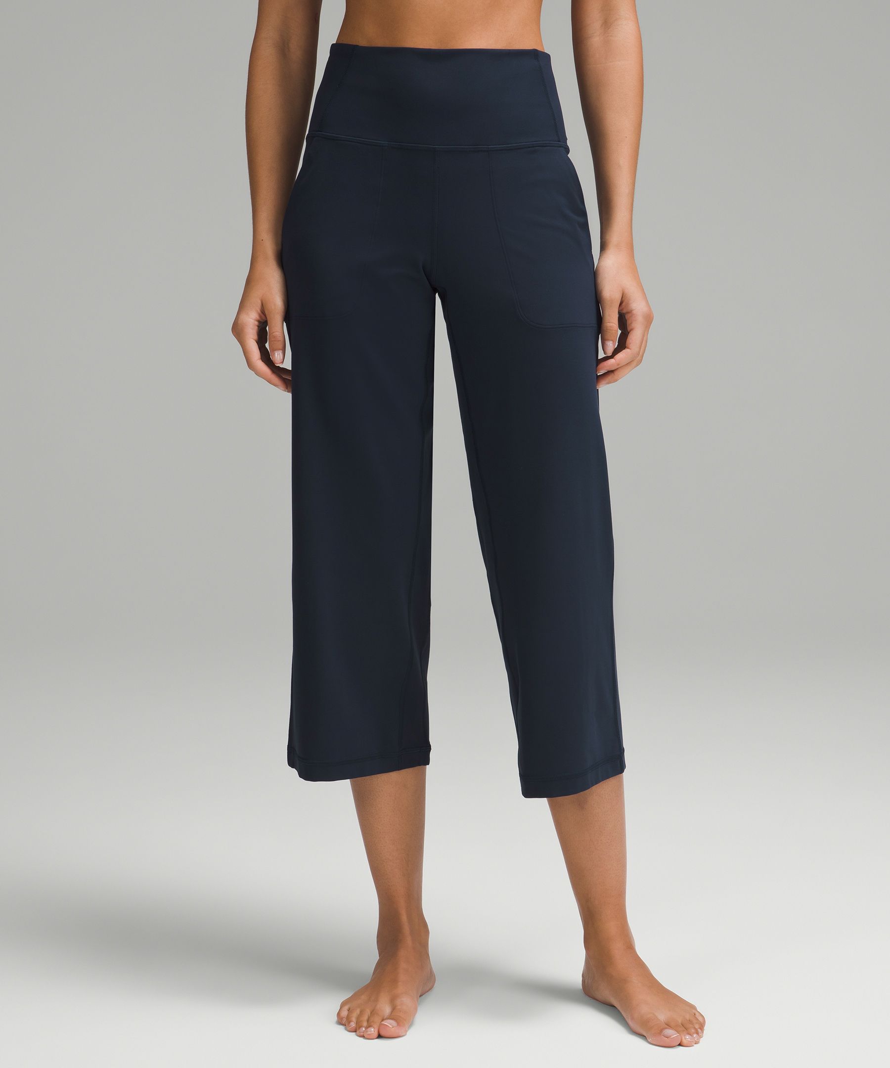 Lululemon Align™ High-rise Wide Leg Crop 23 In Poolside