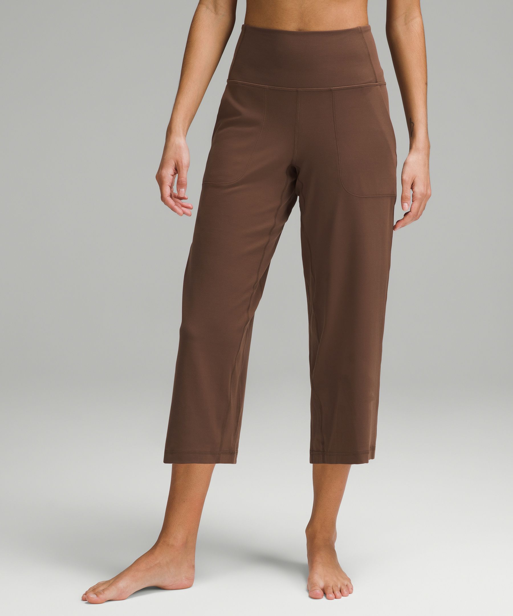 Lululemon Align™ High-Rise Wide-Leg Cropped Pant 23, Women's Capris