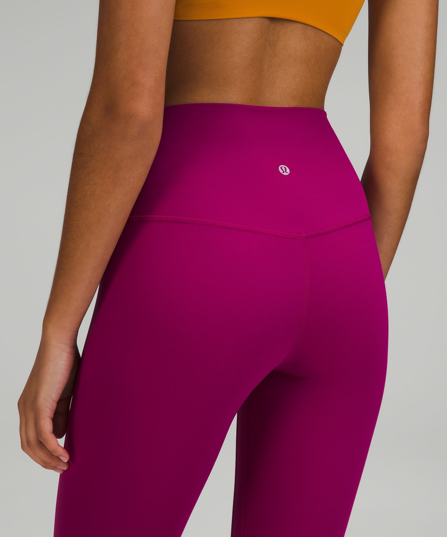 Lululemon Align Super High-Rise Crop 21 Wee are from space nimbus  battleship (Size 0), Women's Fashion, Activewear on Carousell