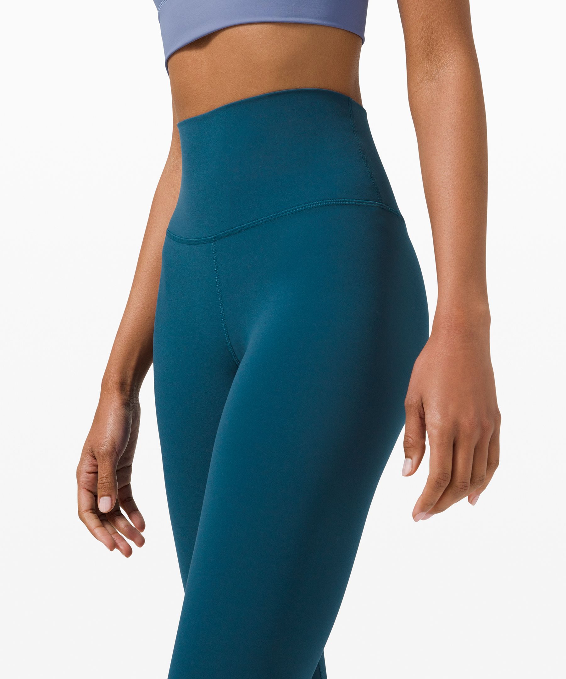 Lululemon Align High Rise Crop with Pockets 23 - Blue Borealis