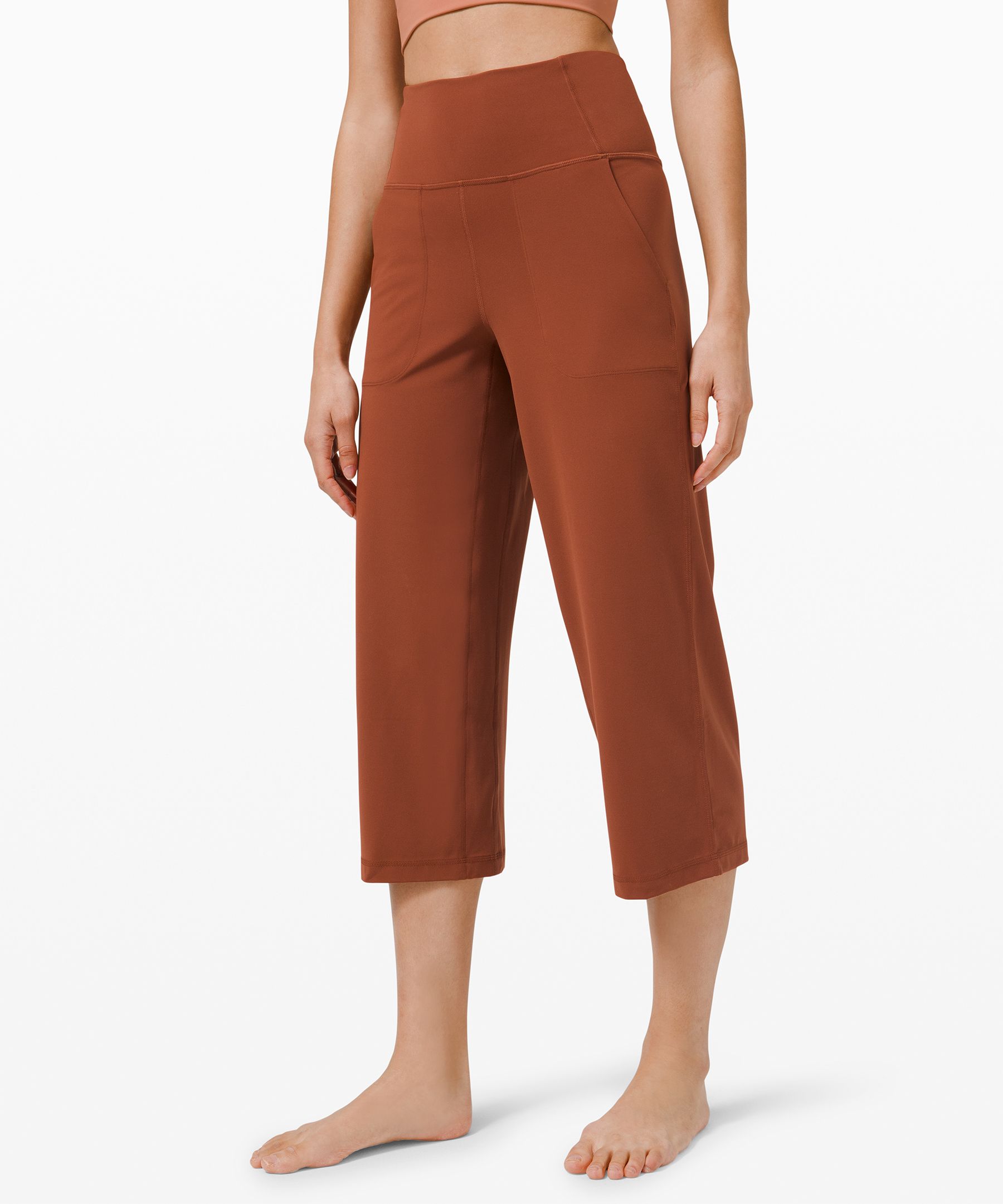 lululemon wide leg capris