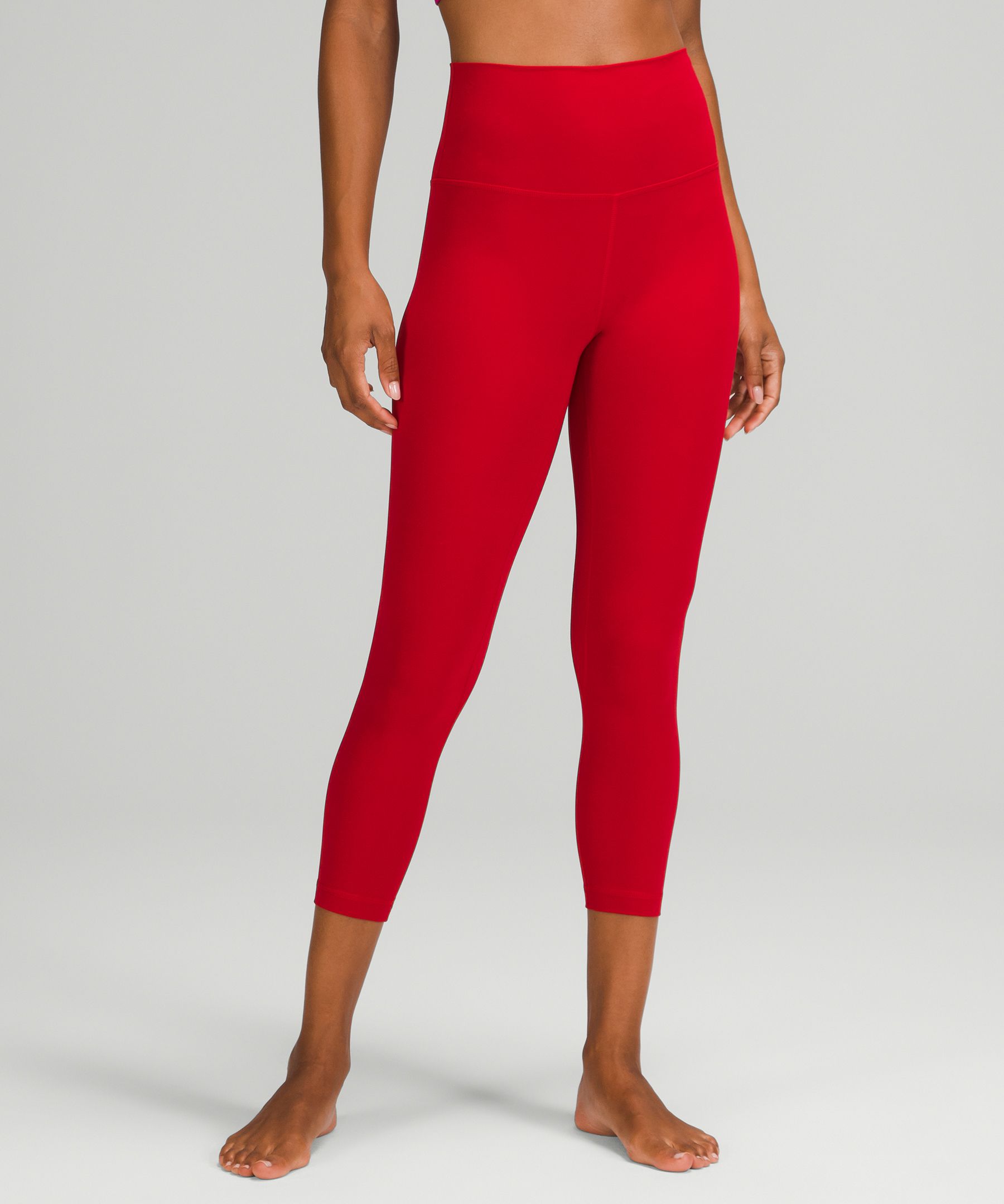 lululemon Women's Groove Super-High-Rise Crop 23 Nulu Leggings Pant Size 8  Yoga Pants SHR