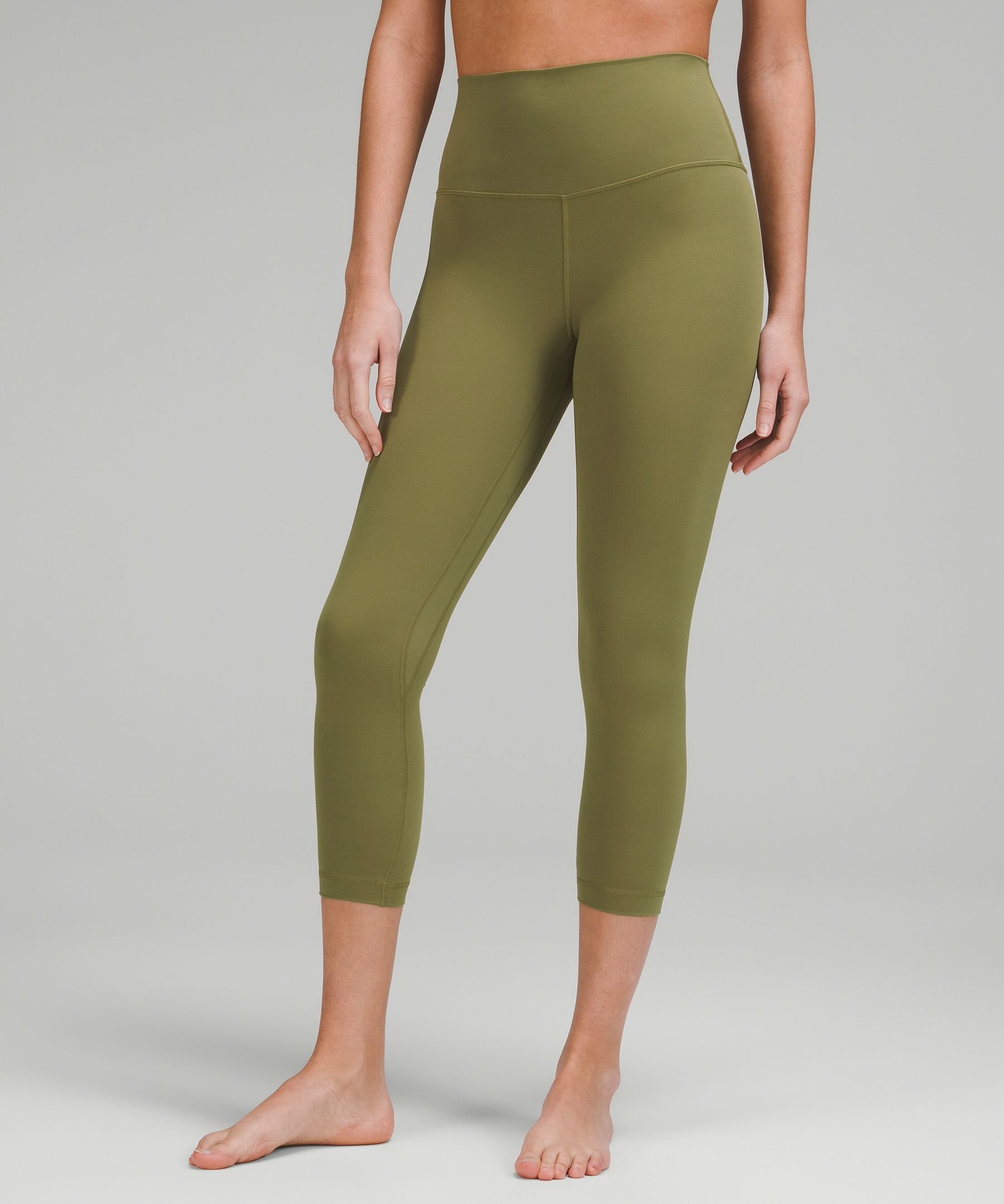 Lululemon Align Crop *21 In Plumful