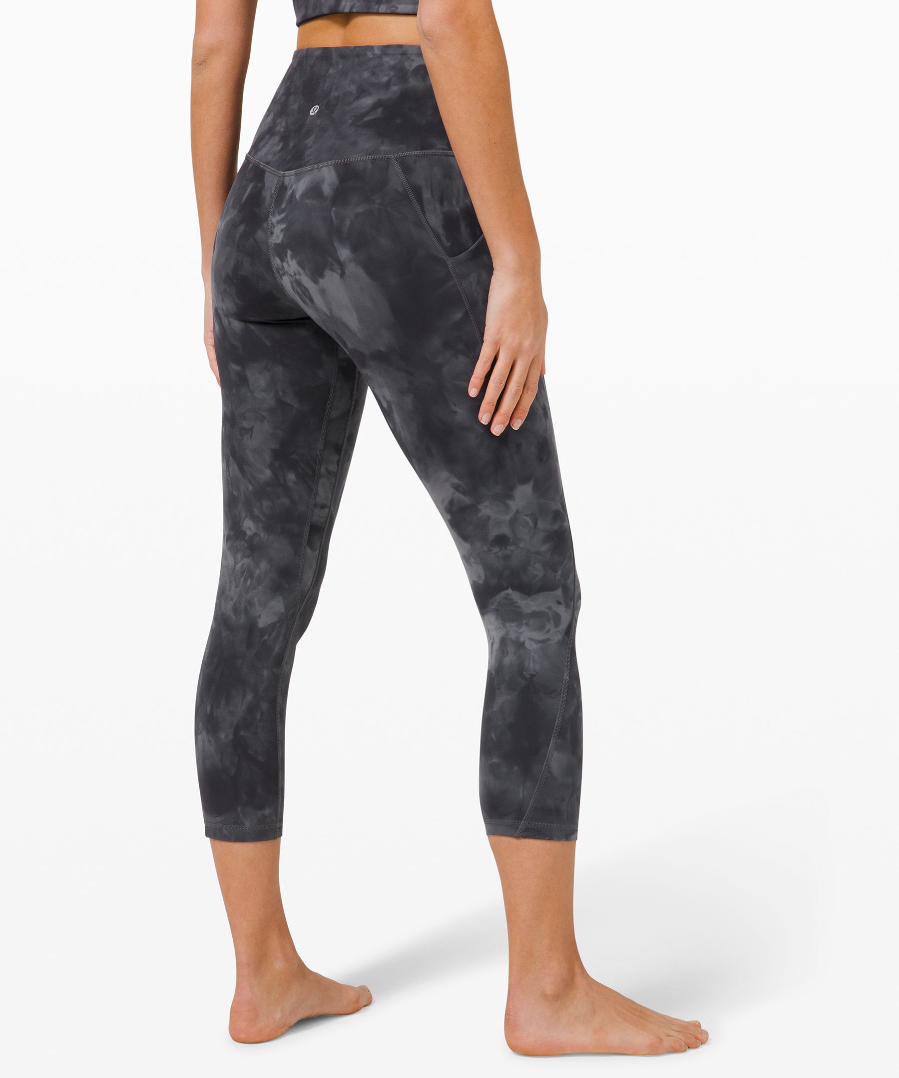 lululemon align hr crop 23 pocketstone