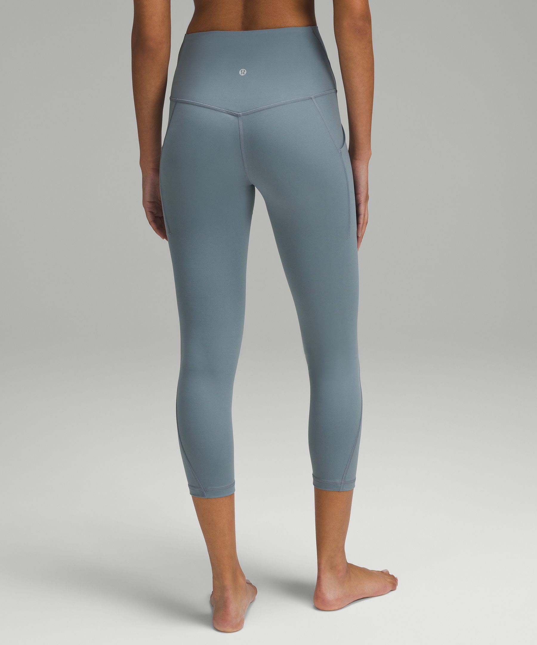 My first ever Lululemon purchase! Align High-Rise Crop 23 in Incognito  Camo Multi Grey (size 4) : r/lululemon