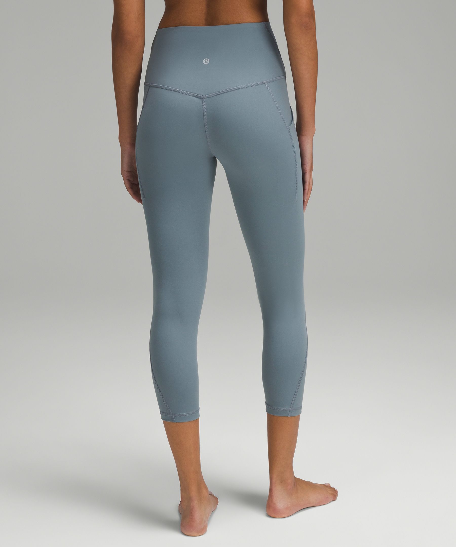 lululemon Align™ High-Rise Wide Leg Crop 23 *Online Only, Iron Blue