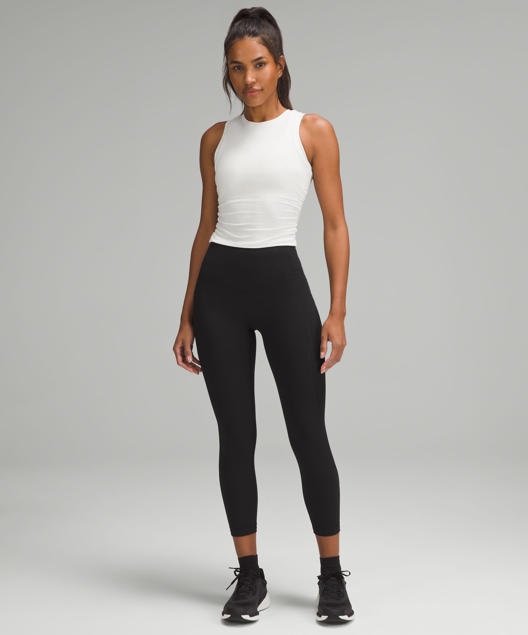 lululemon athletica, Pants & Jumpsuits, Lululemon All The Right Places  Crop Ii 23 Gravity Sz 4 High Rise Luxtreme