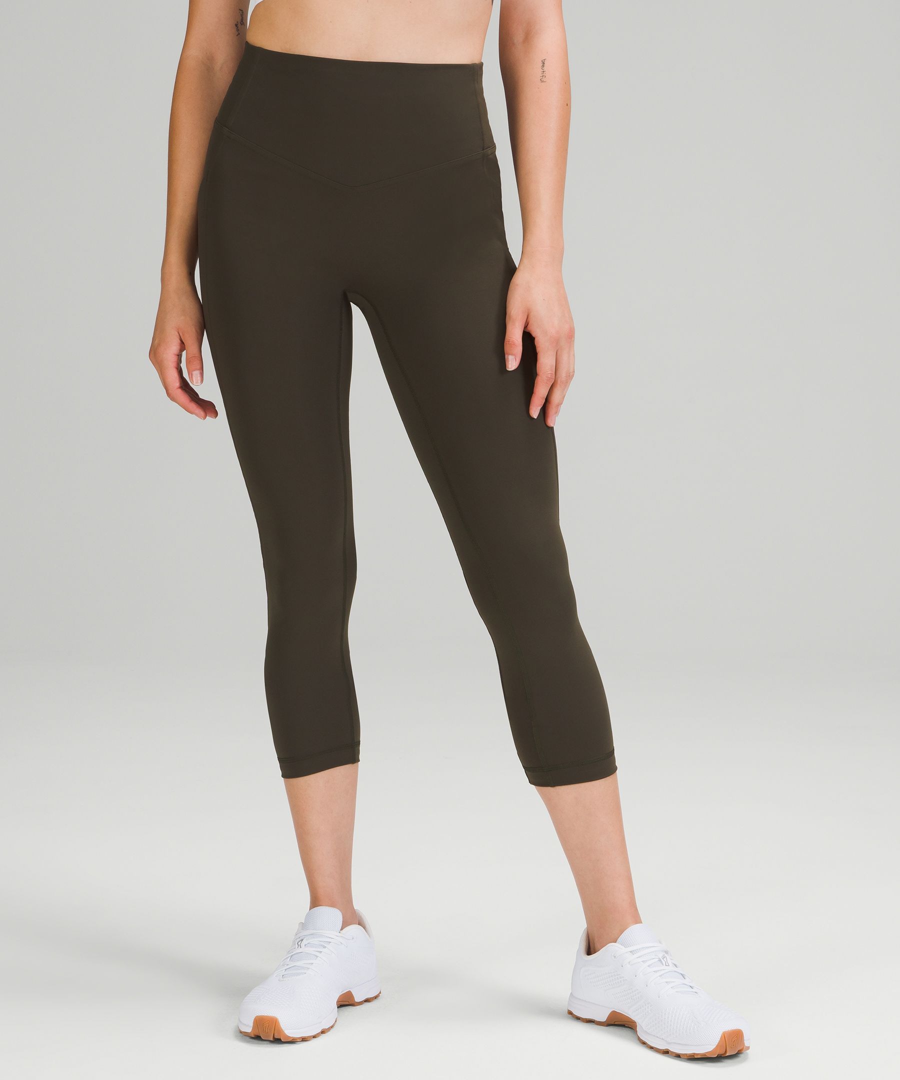 Lululemon All the Right Places High-Rise Drawcord Waist Crop 23” - Capri -  lulu fanatics