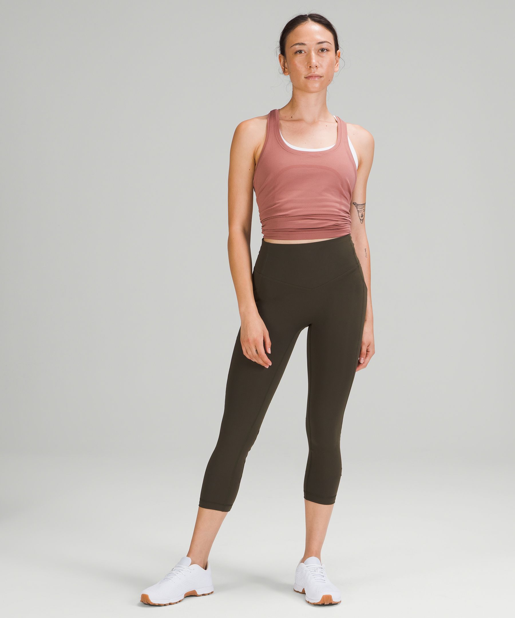 Lululemon All the Right Places High-Rise Drawcord Waist Crop 23” - Capri -  lulu fanatics