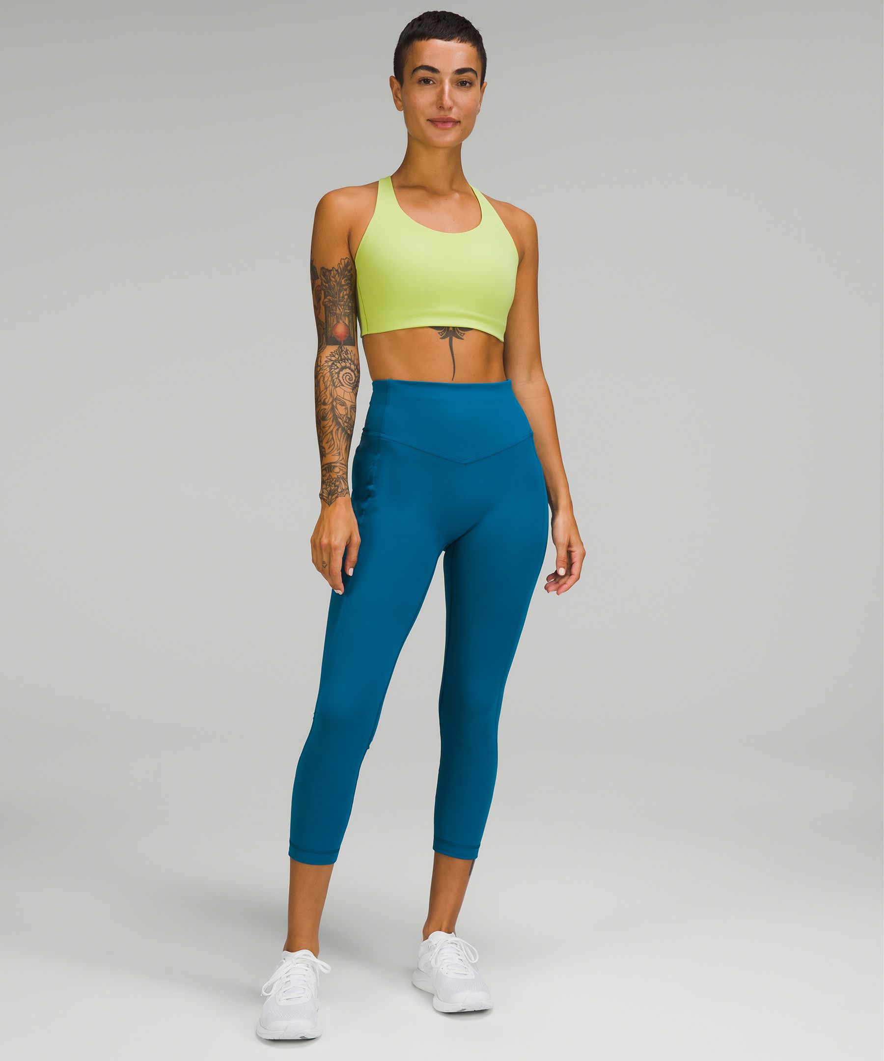 Lululemon All the Right Places High-Rise Drawcord Waist Crop 23