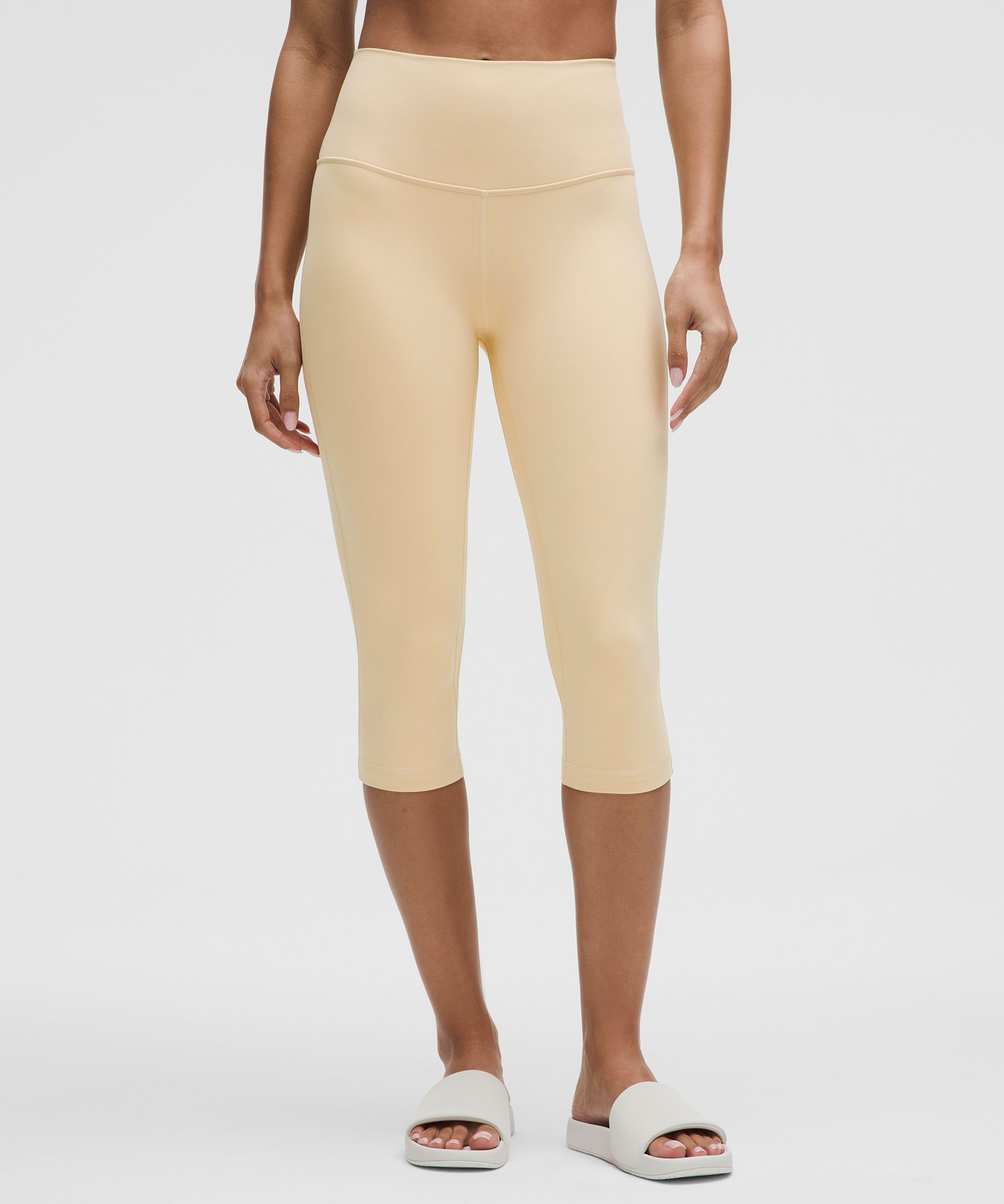 Lululemon Align™ High-rise Crop 17 In Electric Lemon