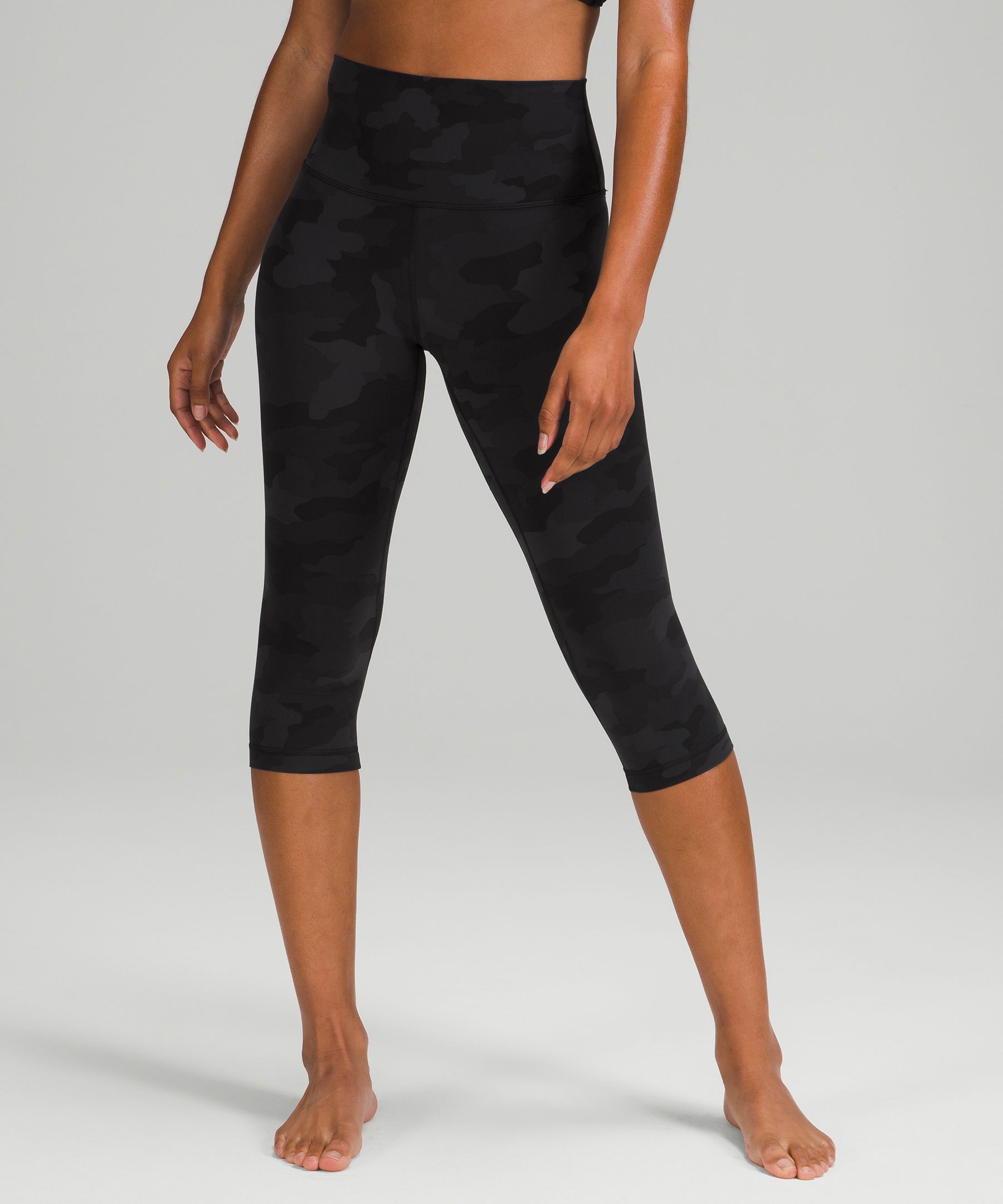 Lululemon Align High-Rise Crop 17 - Diamond Dye Lunar Rock True