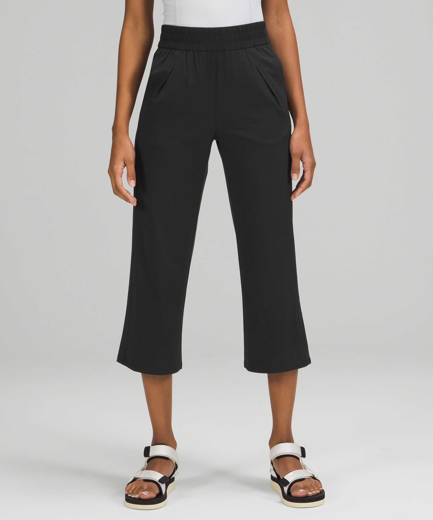 Ease Back In High-Rise Culotte