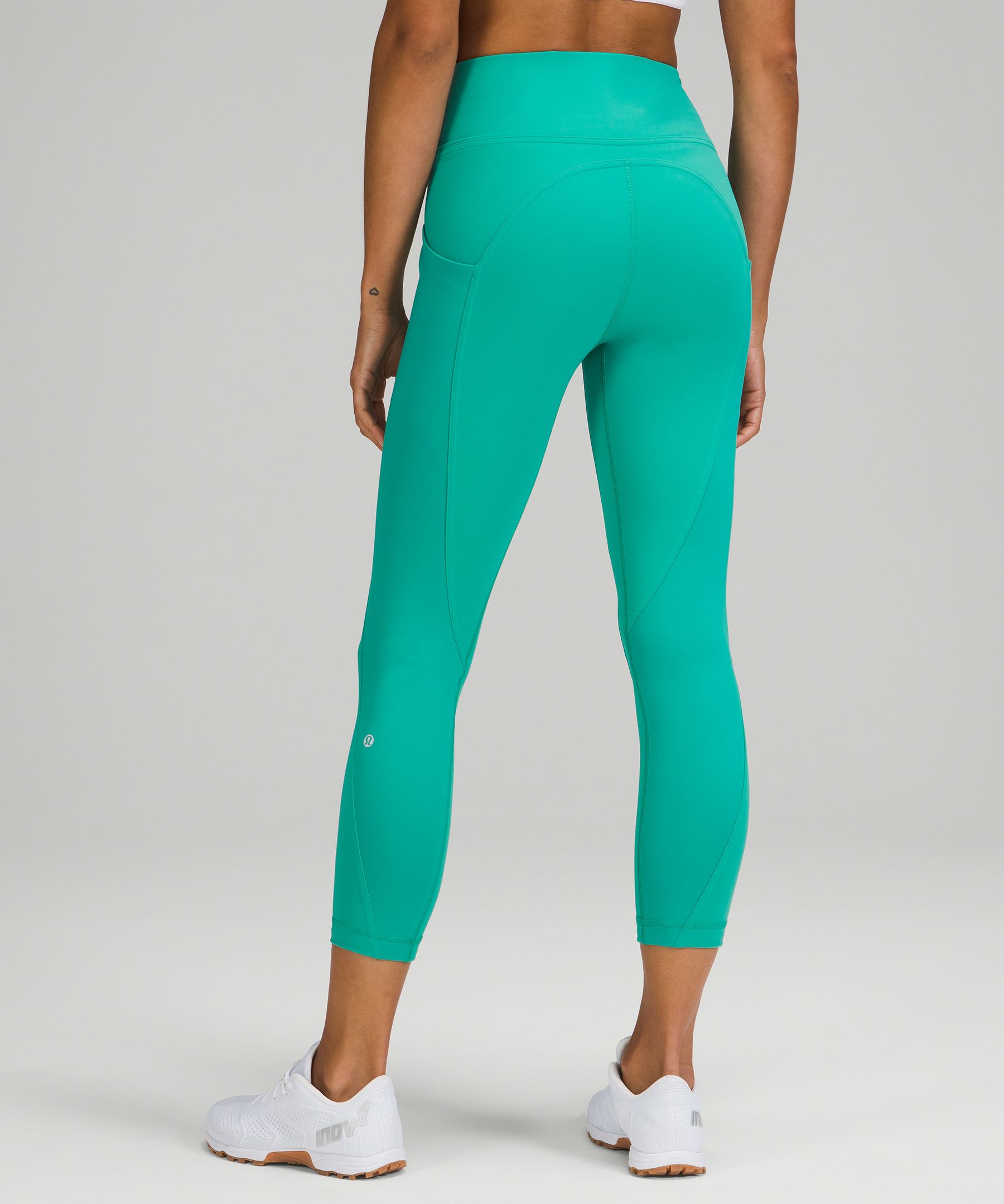 Lululemon All The Right Places Crop *23 In Blue