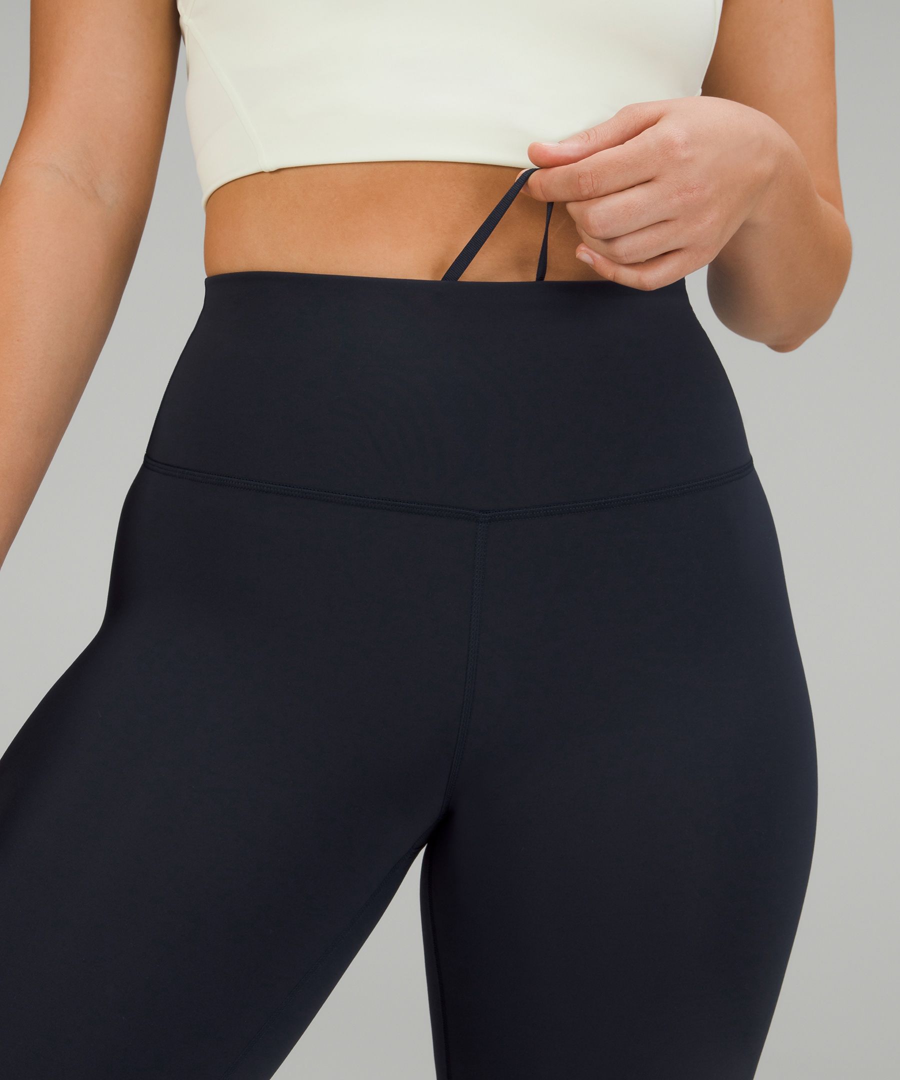 Lululemon Wunder Train Contour Fit High-Rise Crop 23 - Black