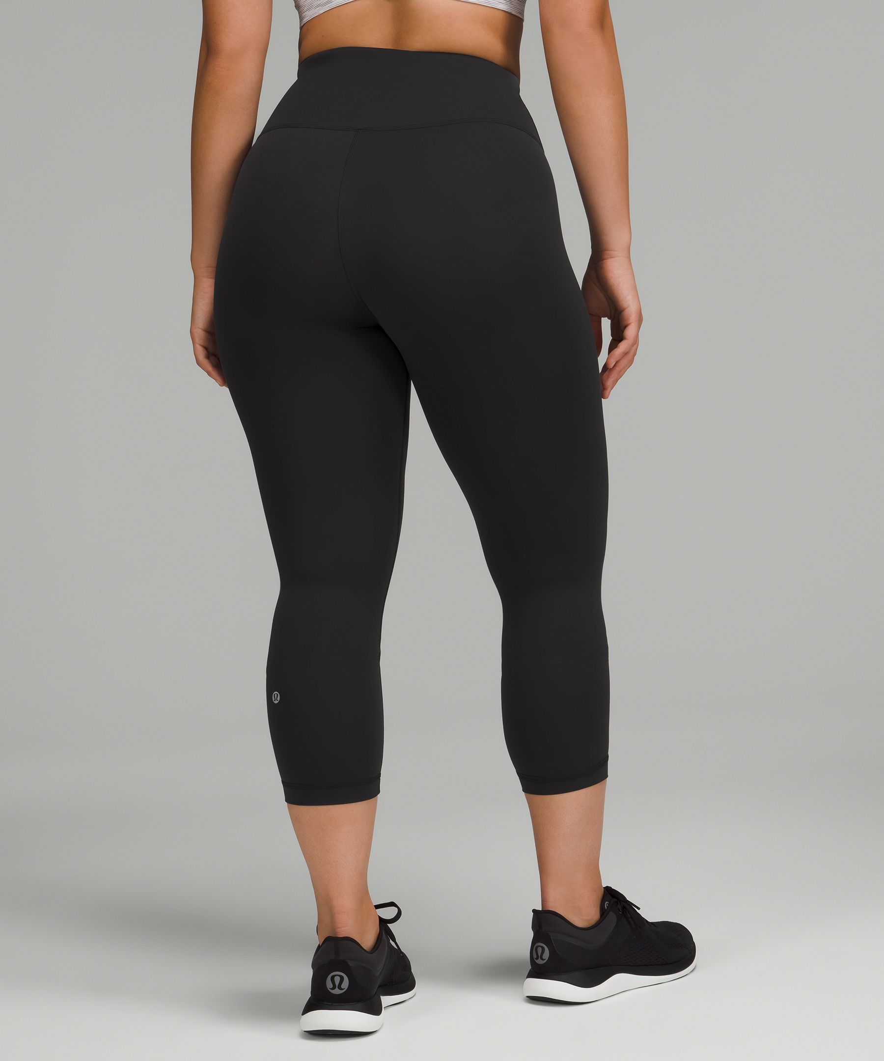 Lululemon Wunder Train Contour Fit High-Rise Crop 23 - Black