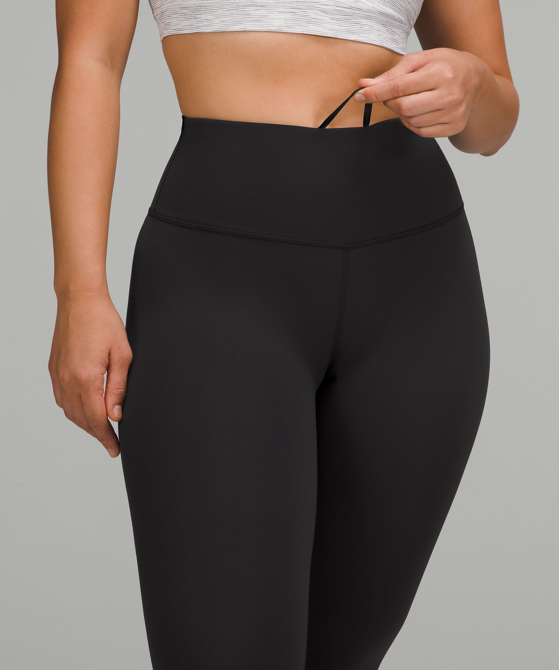 Lululemon Wunder Train Contour Fit High-Rise Crop 21 - Dark Oxide