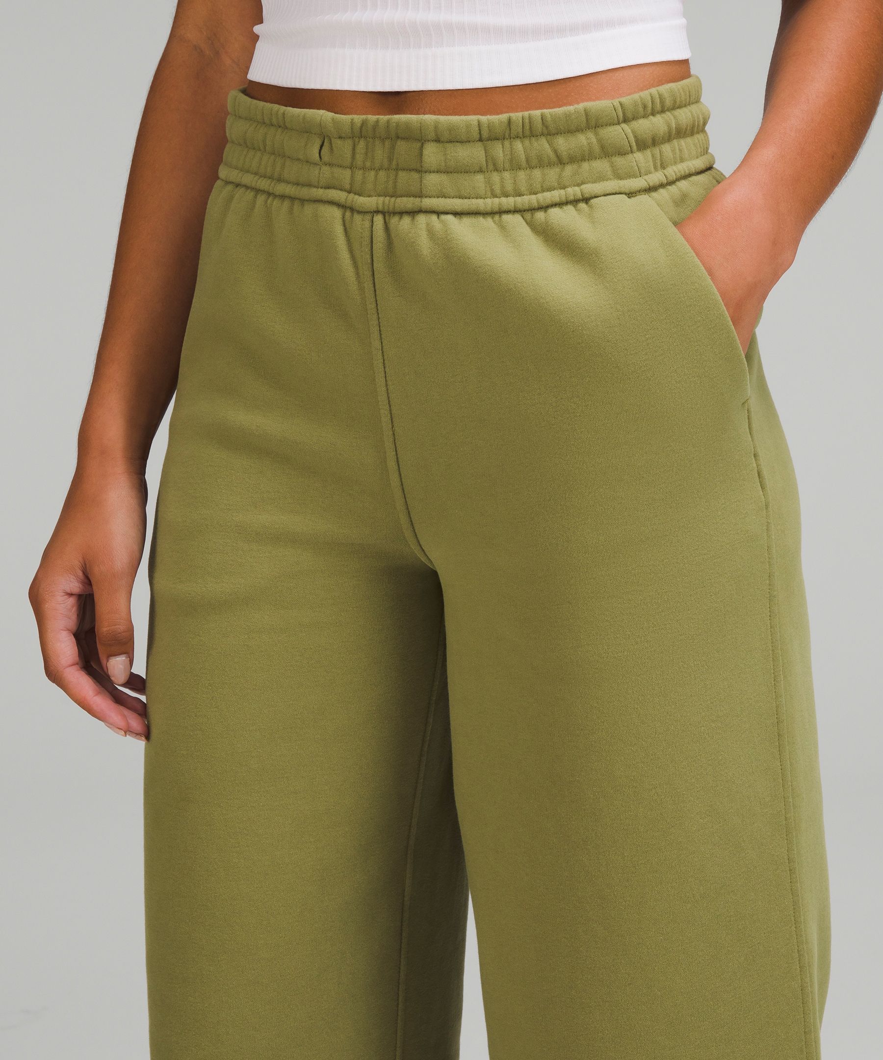 lululemon athletica Loungeful High-rise Wide-leg Cropped Pants