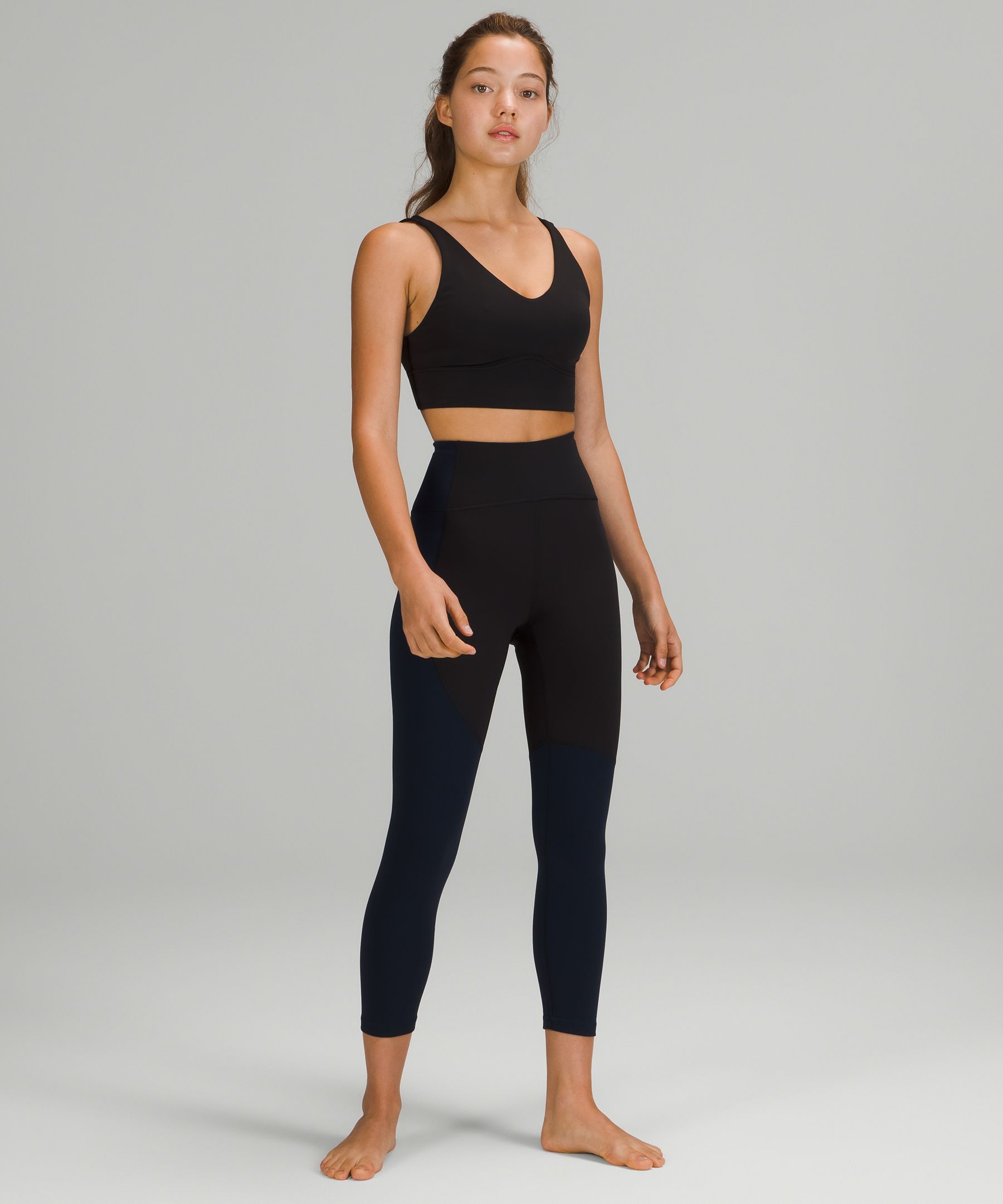 Nulu Colour Block High-Rise Crop 23