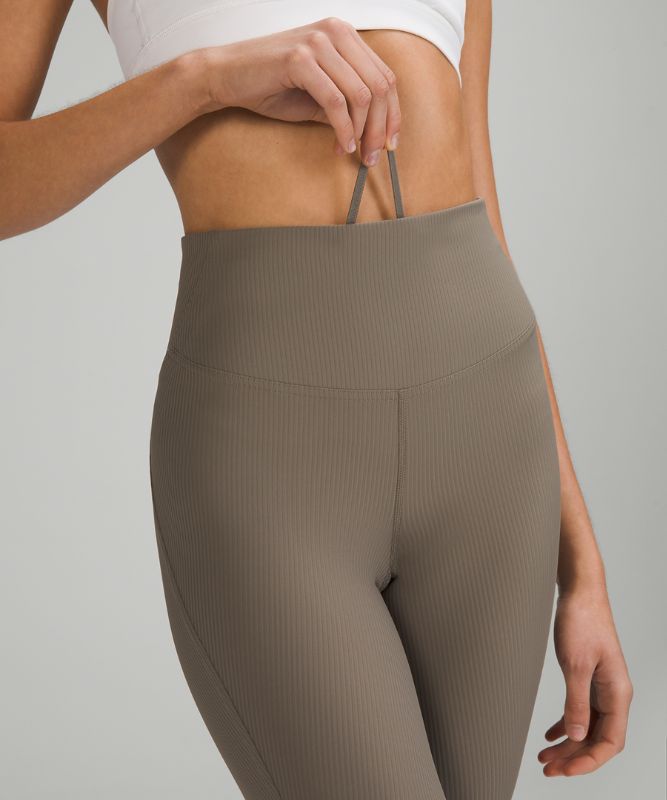 Base Pace High-Rise Ribbed Crop 23"