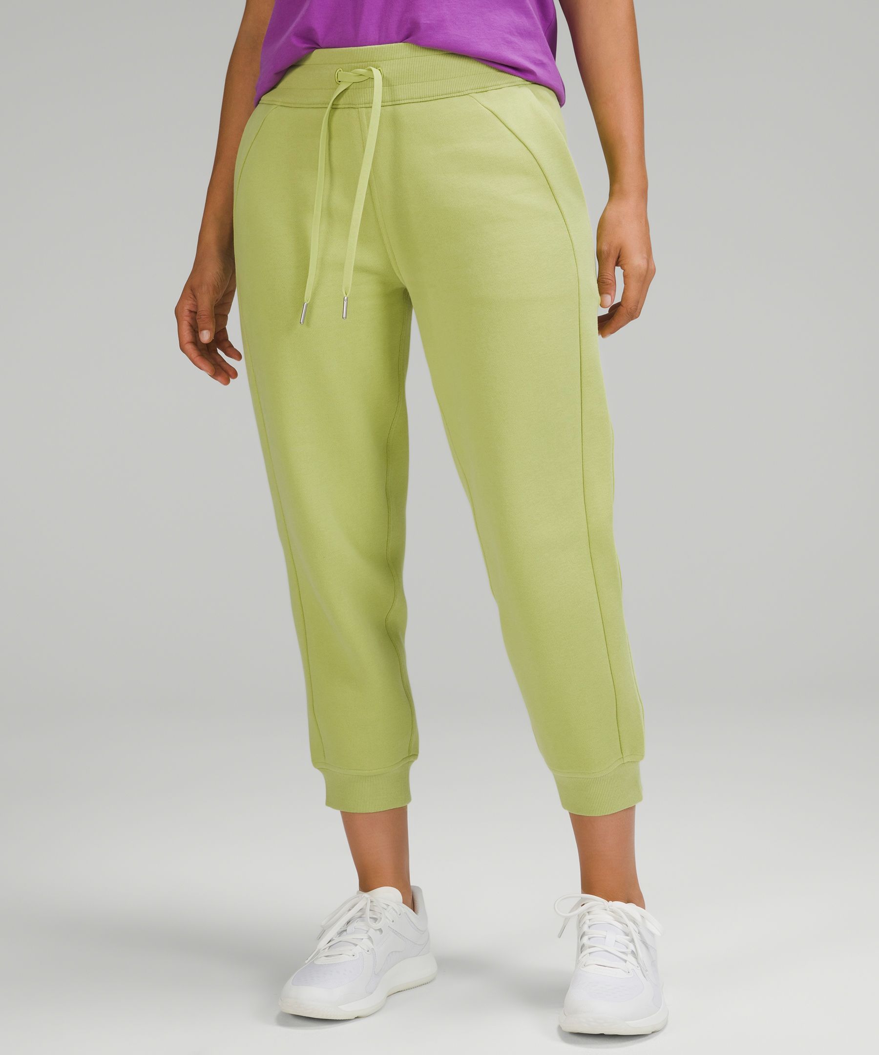 Lululemon Scuba High-Rise Cropped Jogger - Everglade Green - lulu