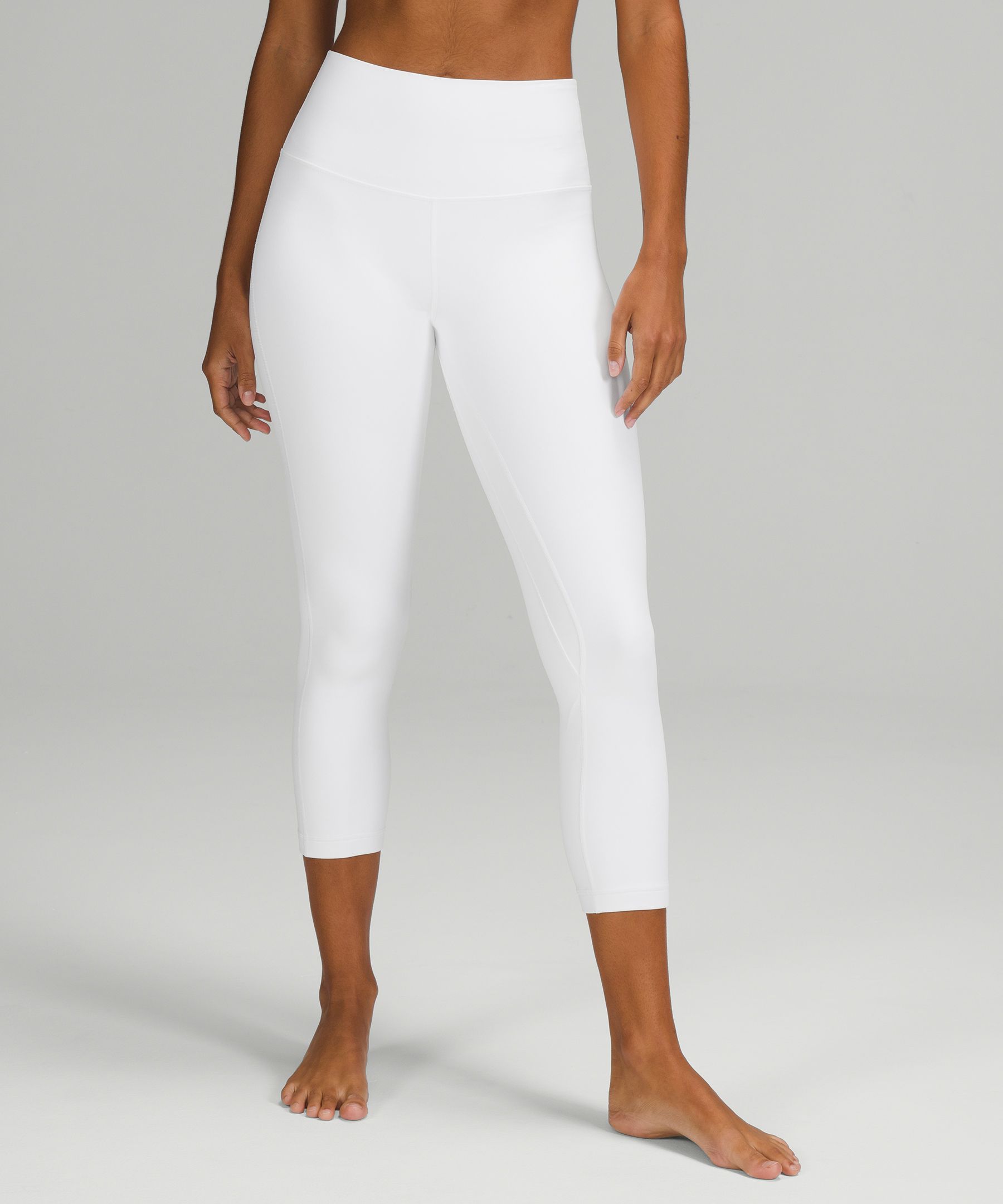 Lululemon Align™ High-rise Crop 23" In White