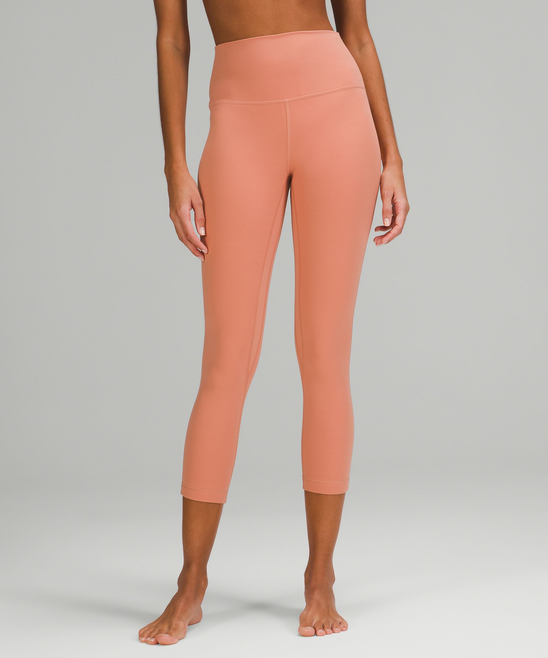 Lululemon Align™ High-rise Crop 23" In Pink Savannah