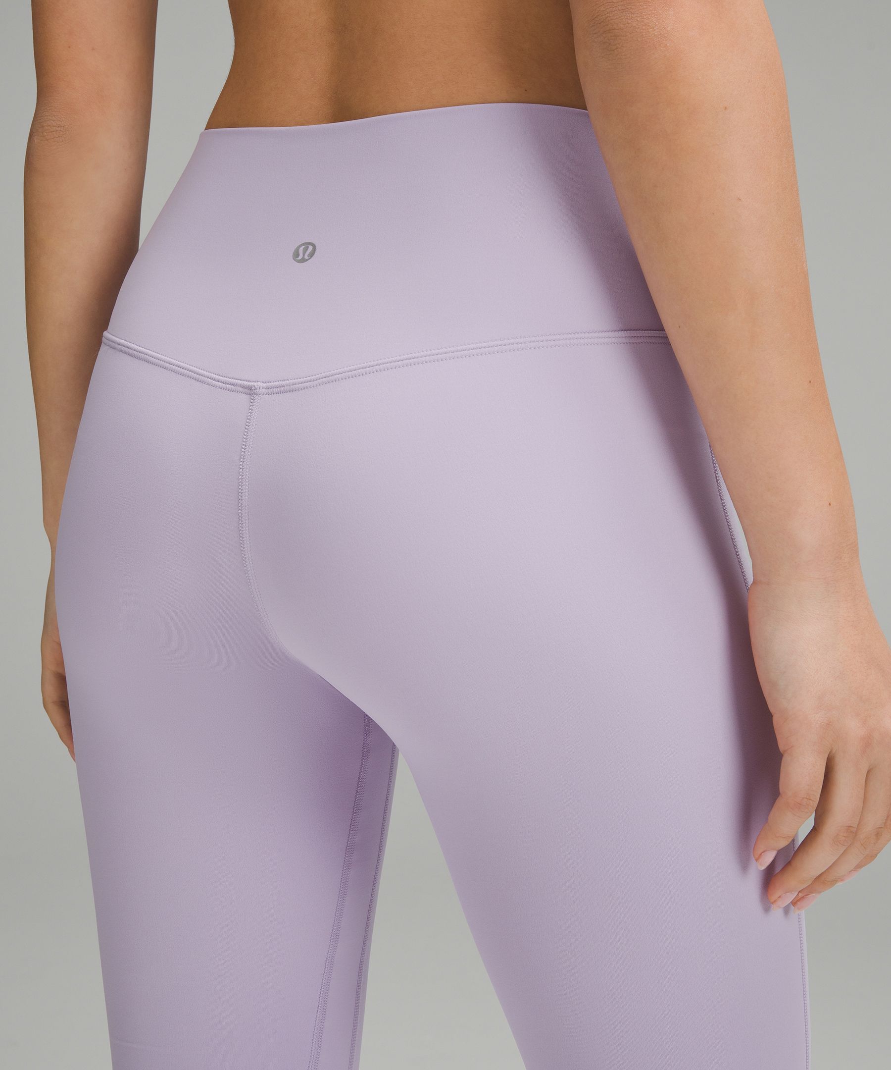 Lululemon Nulu and Mesh Mid Rise Yoga Crop 23 - 132175279