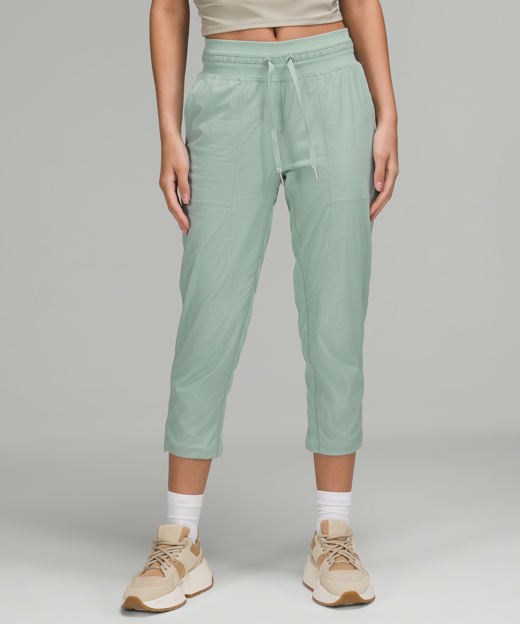 Lululemon white street to studio pants - Agent Athletica