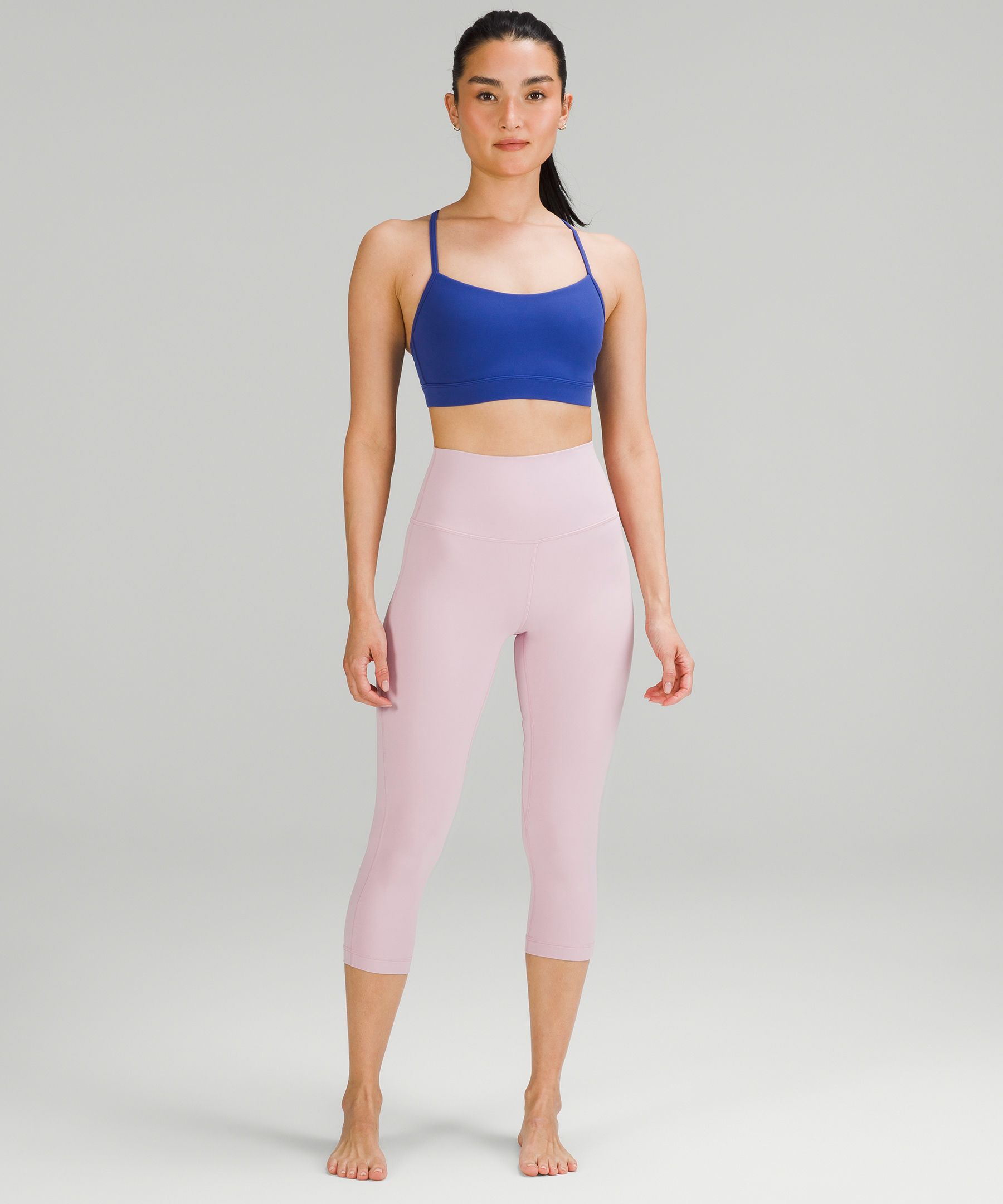 lululemon align クロップ　黒　レギンス　2