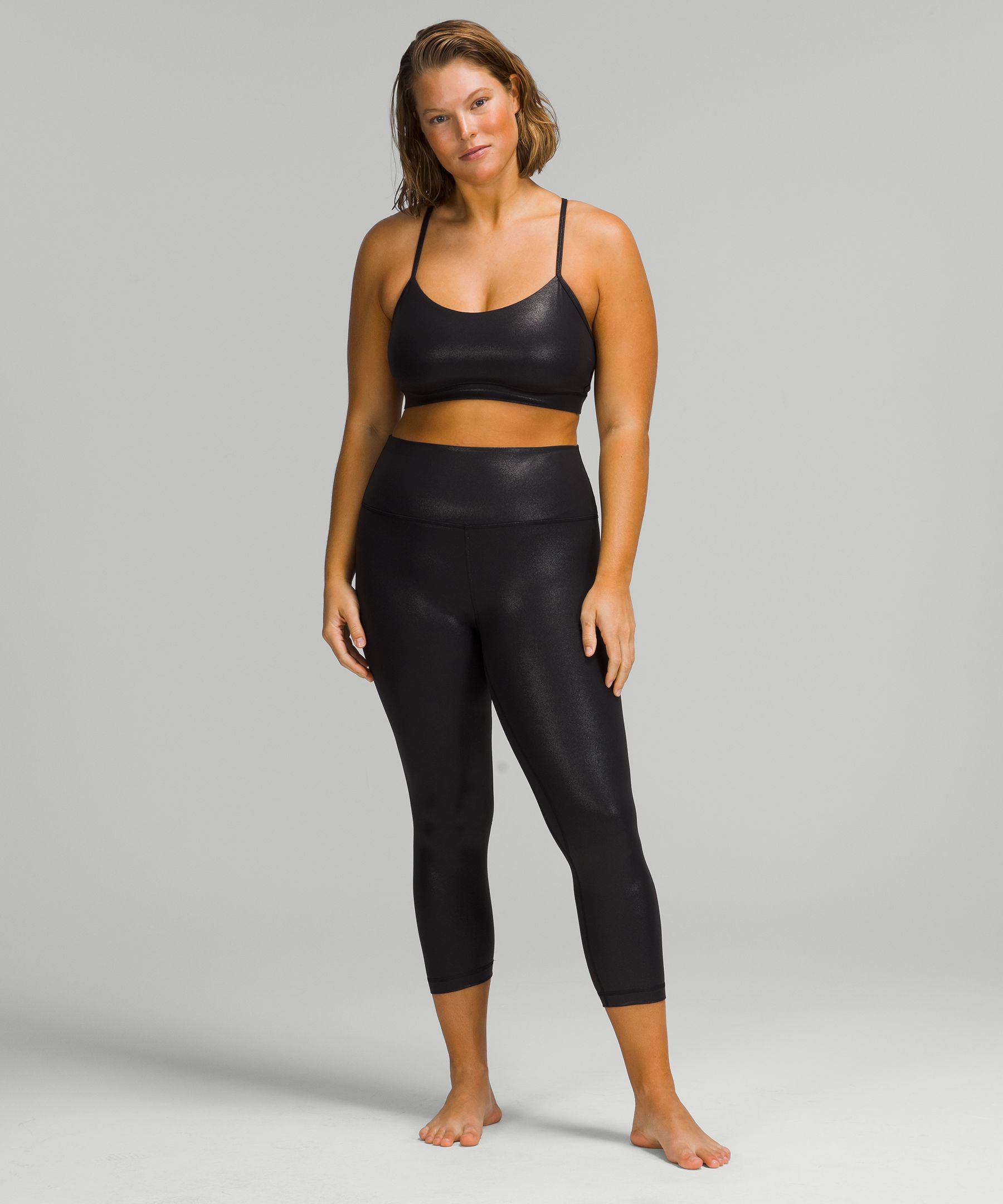 Lululemon Align High-Rise Crop 23 - NOUVEAU MARBLE Palm Court Multi - lulu  fanatics