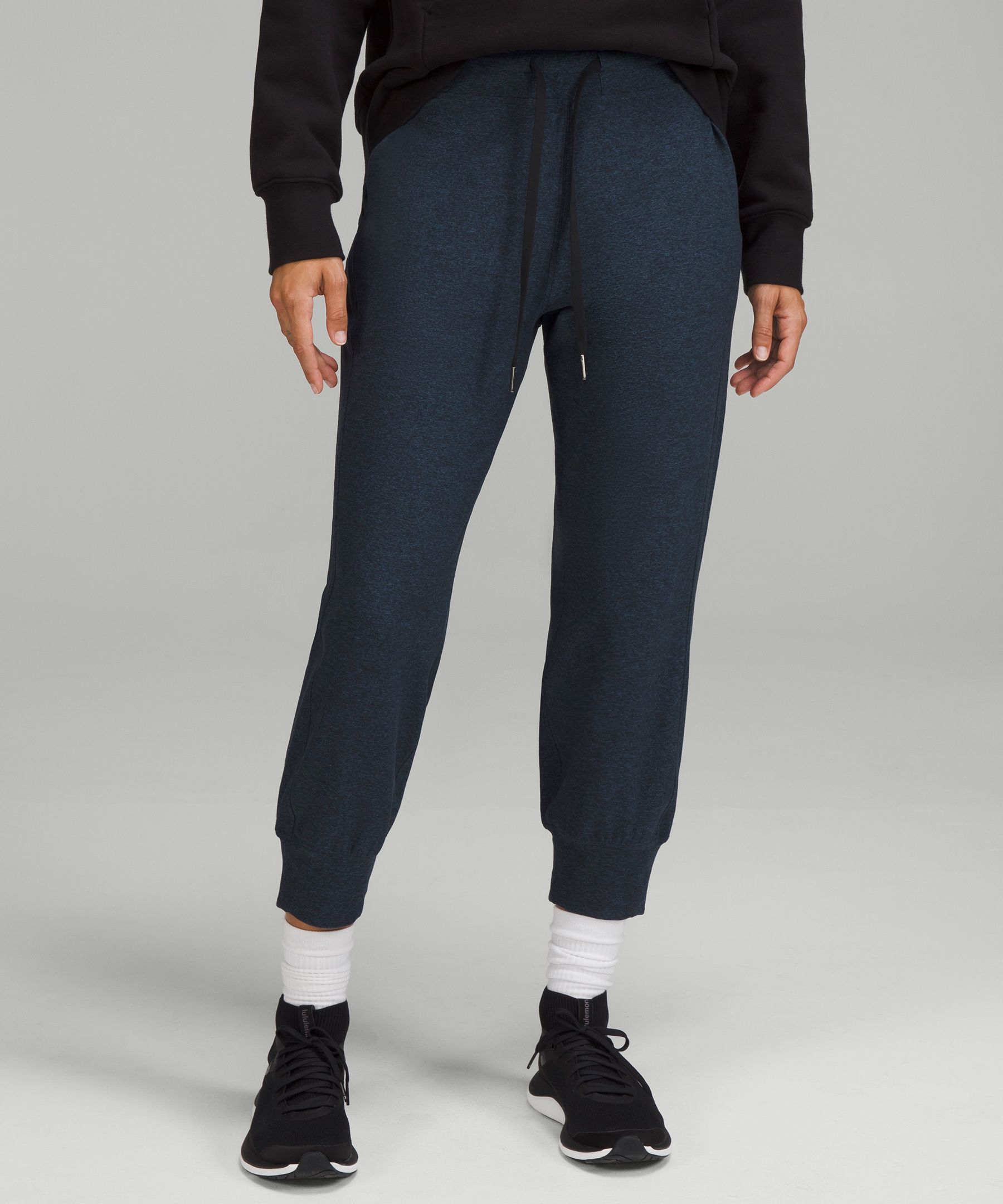 Lululemon Ready To Rulu High-rise Cropped Joggers In Black
