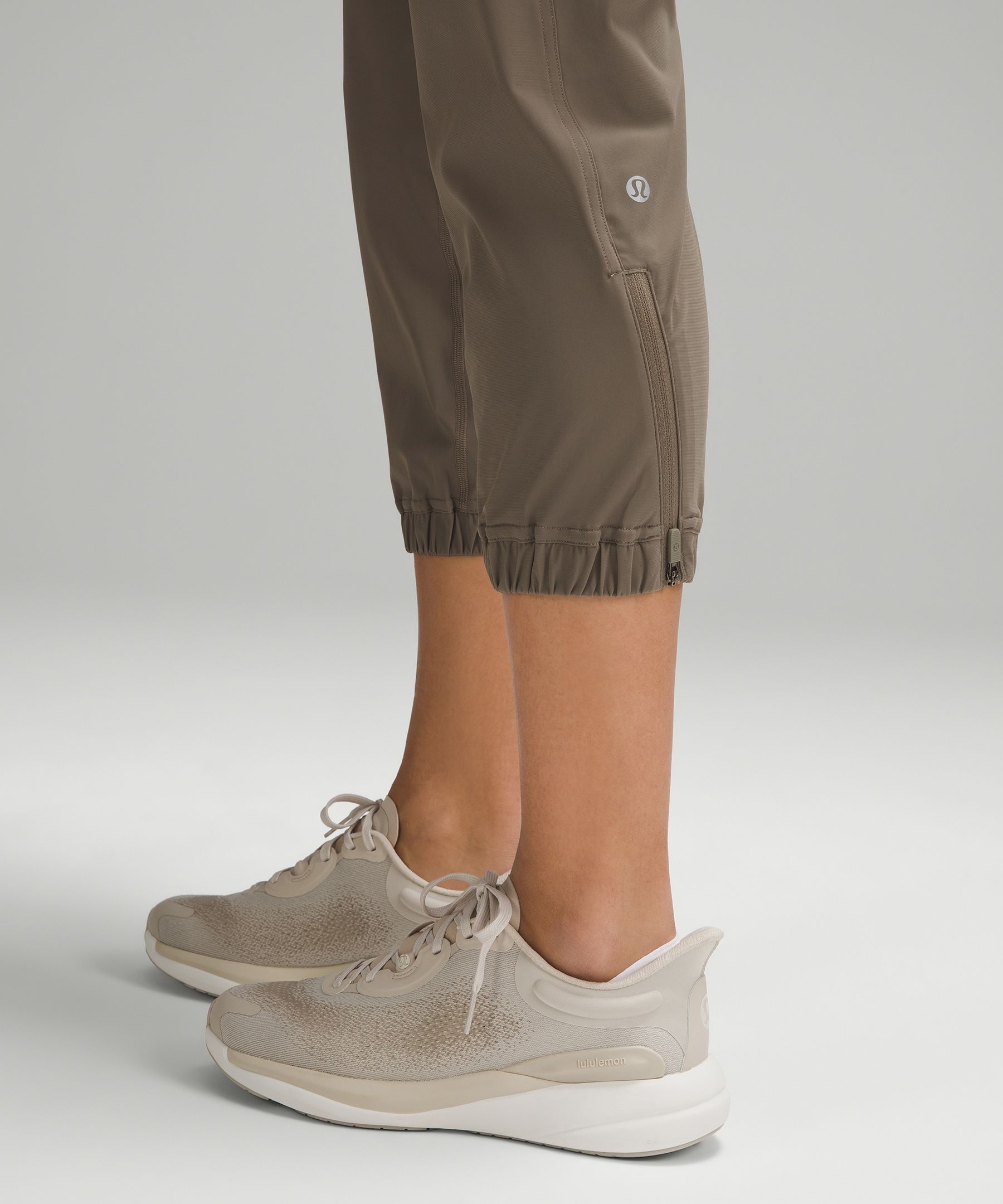 Shop Lululemon Adapted State High-rise Cropped Joggers