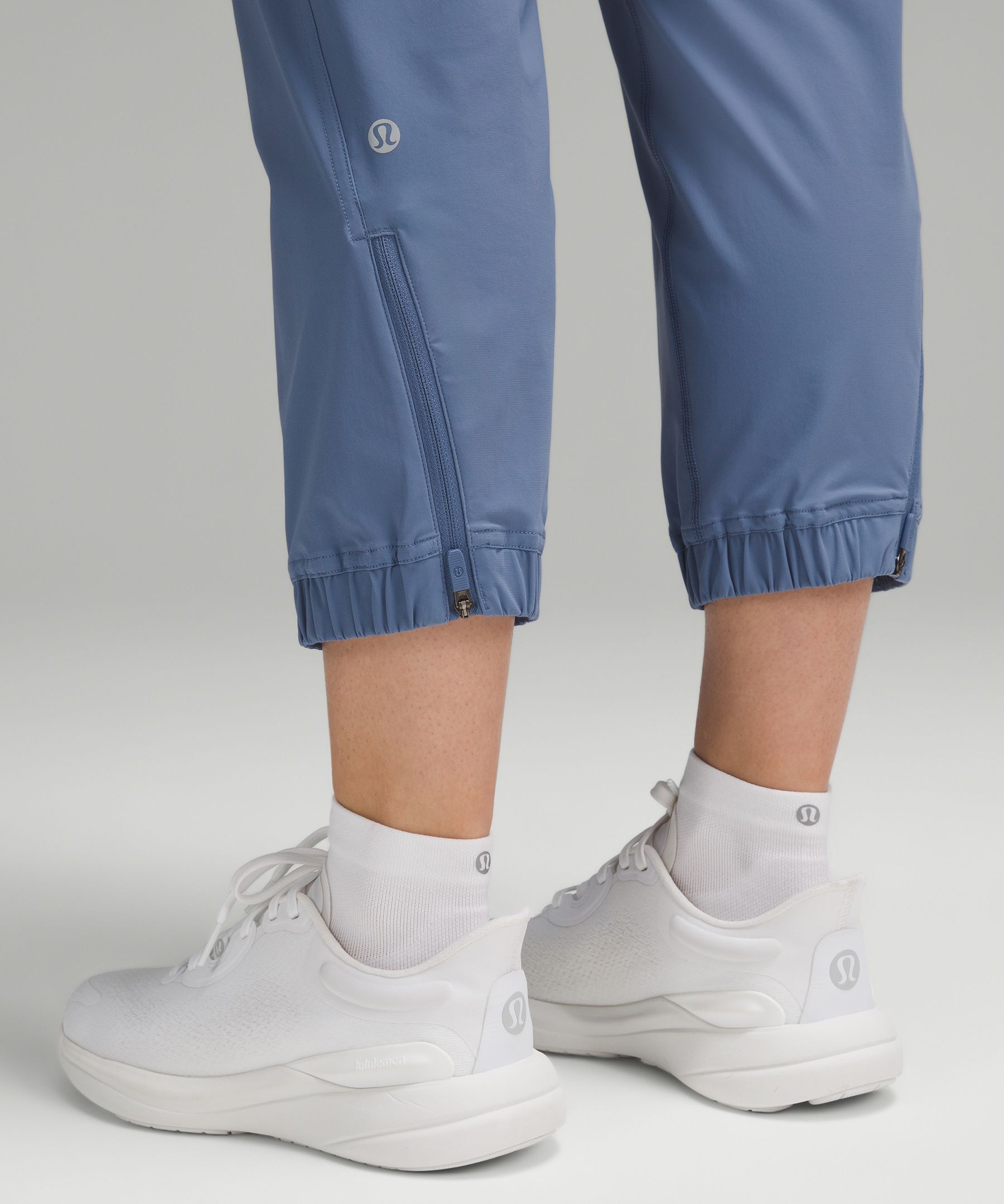 Shop Lululemon Adapted State High-rise Cropped Joggers