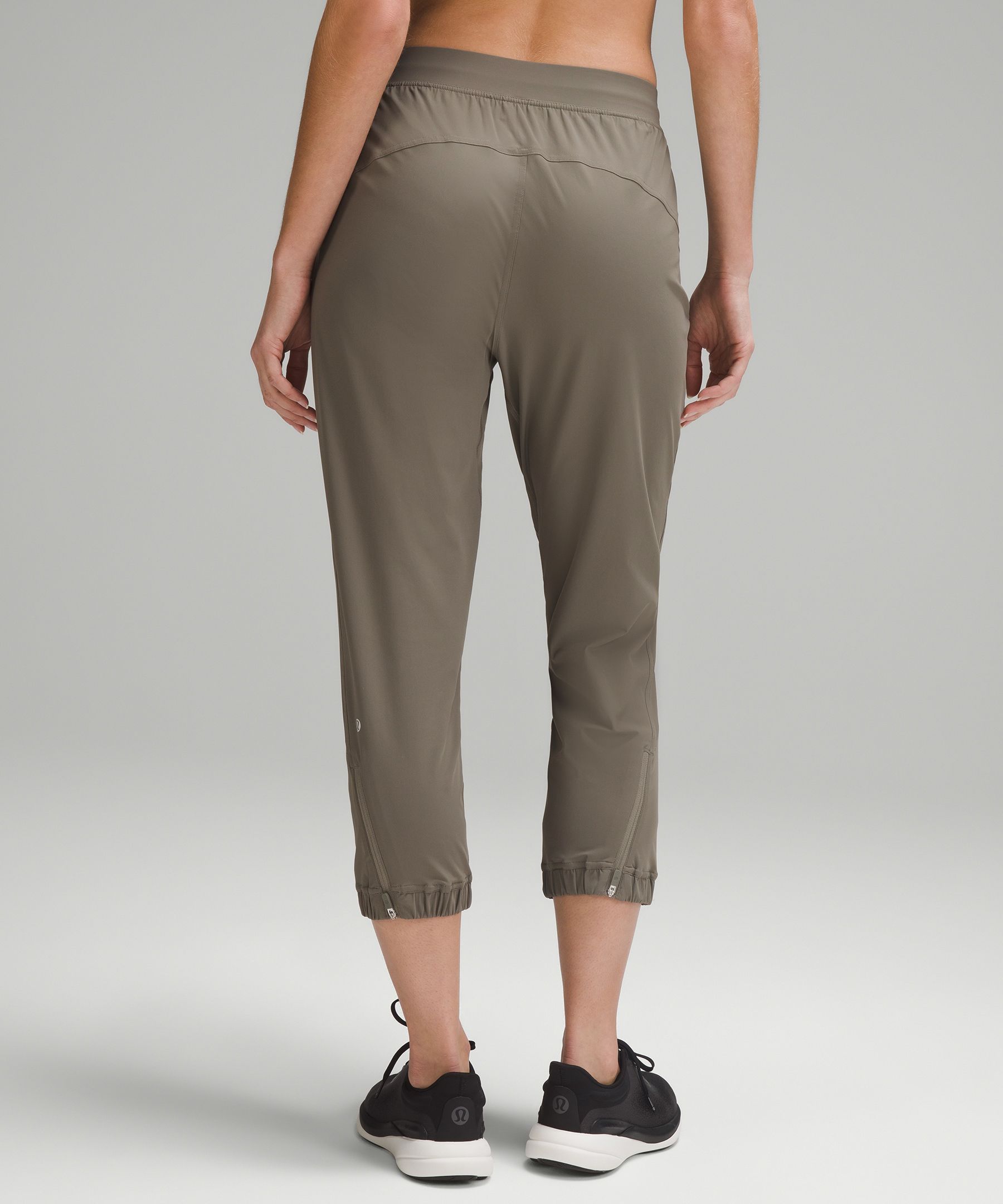 Shop Lululemon Adapted State High-rise Cropped Joggers