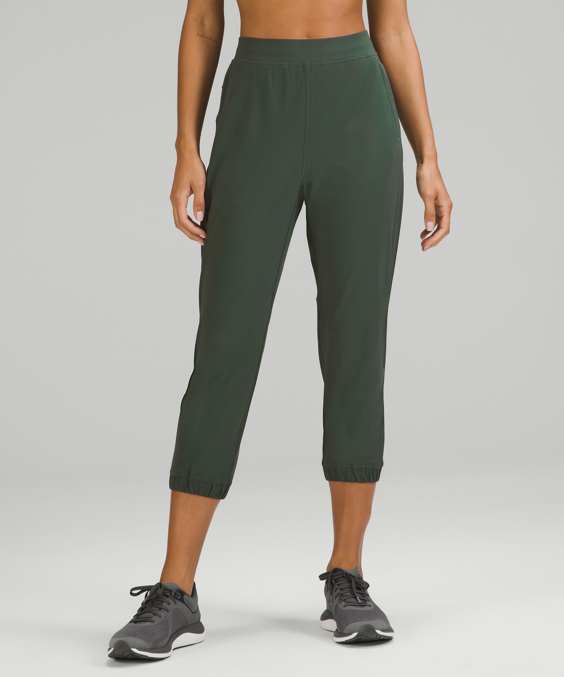 Lululemon Adapted State High-rise Cropped Joggers - Moonlit