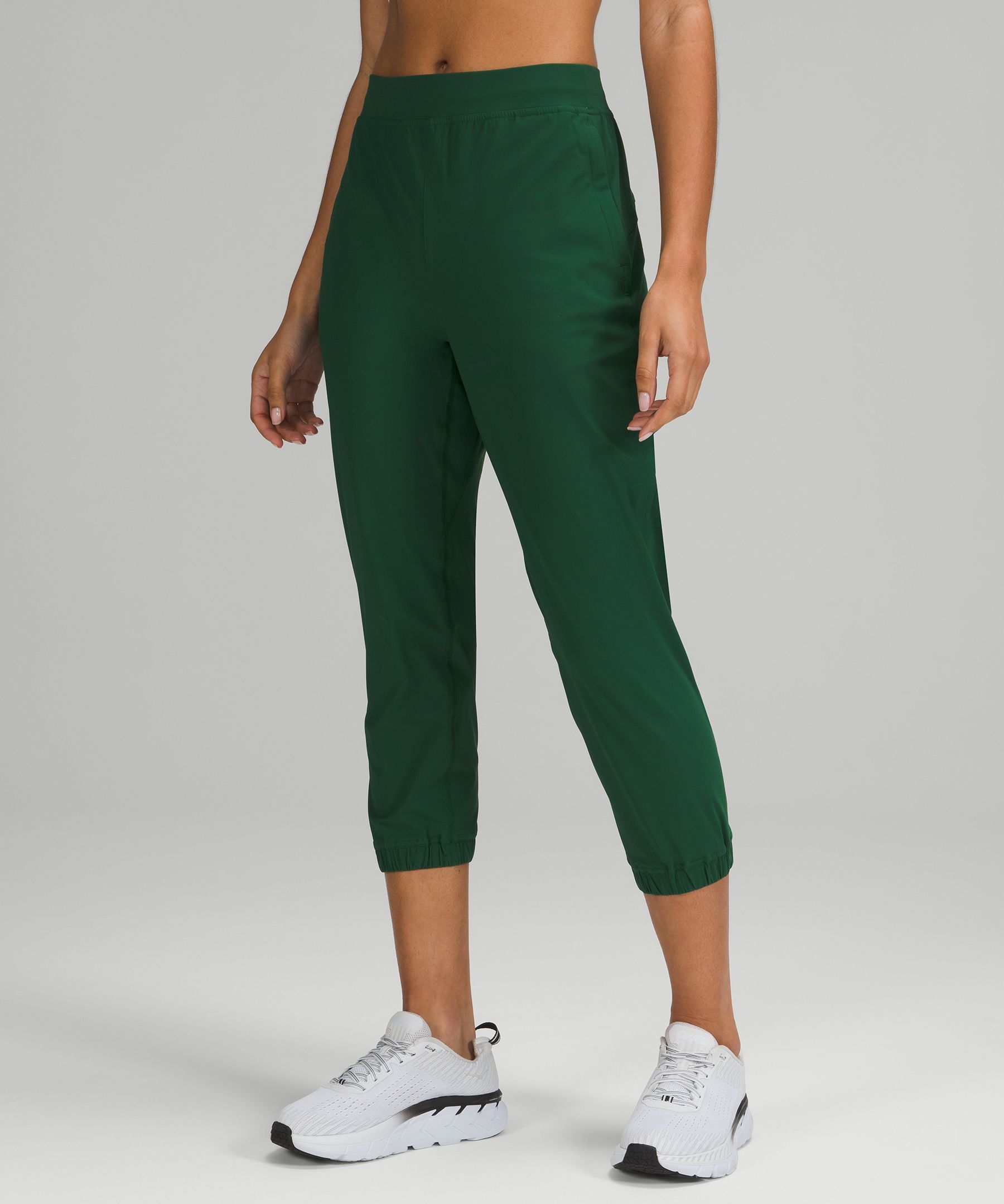Lululemon Adapted State High-rise Joggers Crop In Green