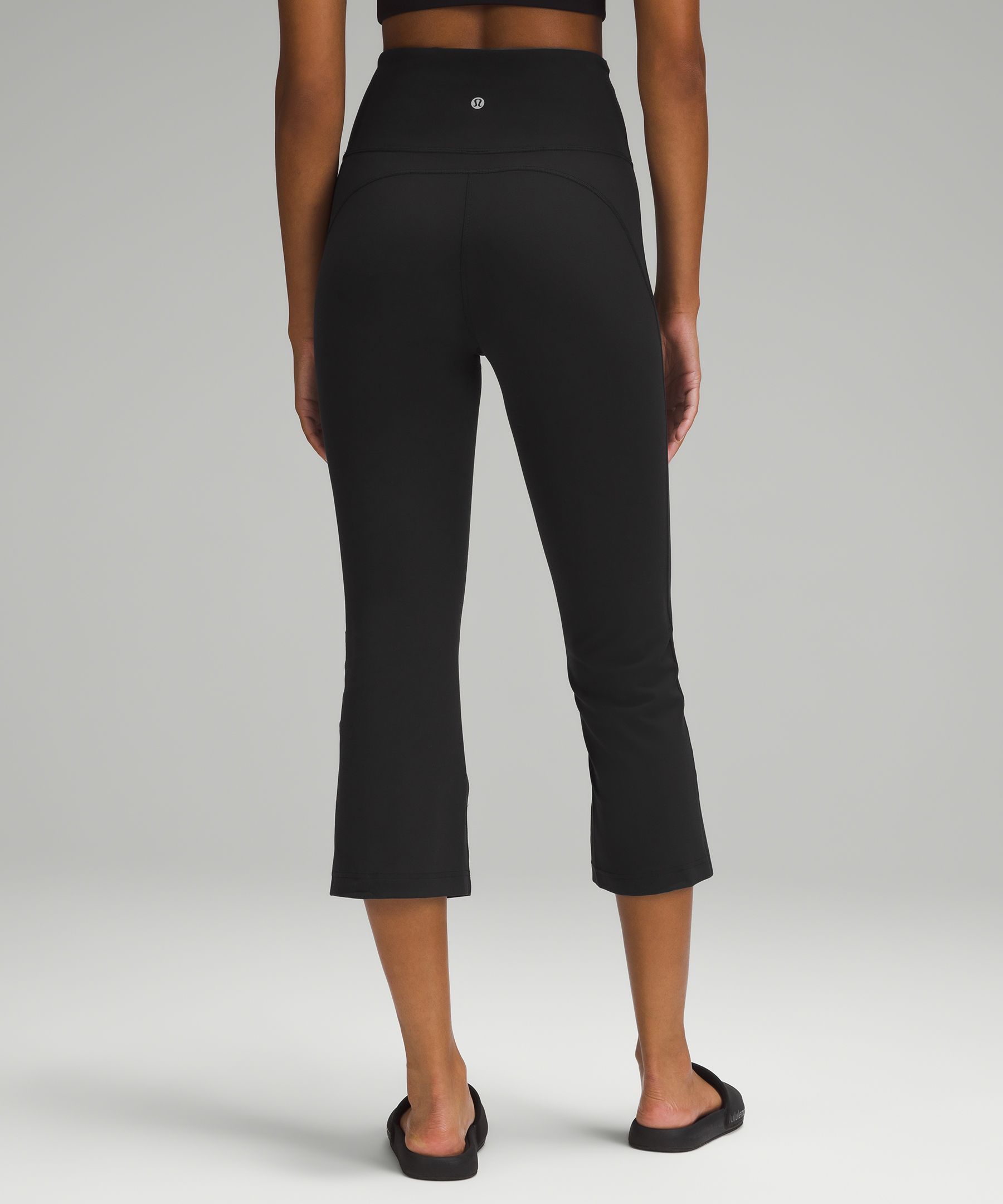 Lululemon Groove Super-High-Rise Crop 23 *Nulu - Dark Oxide