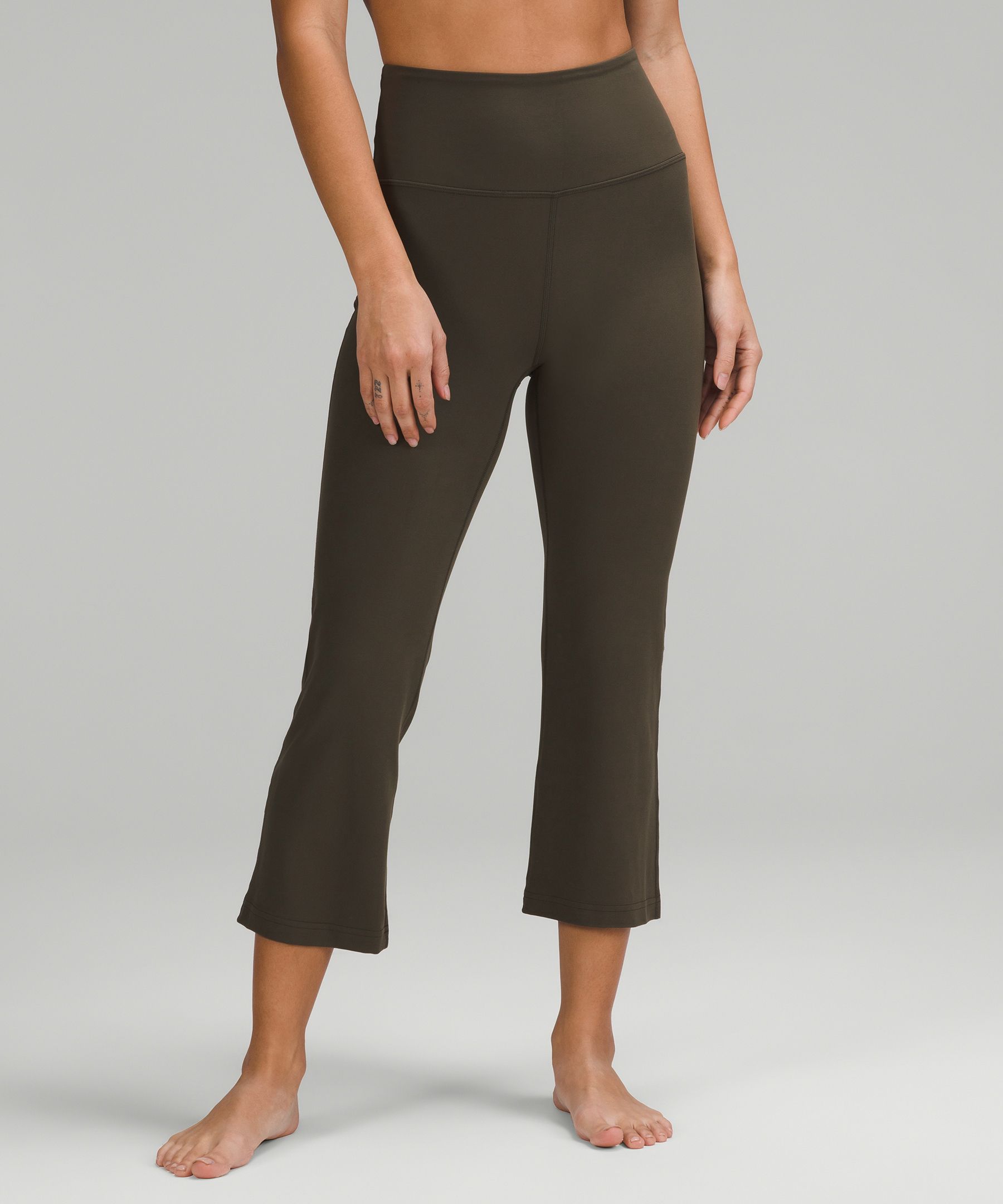 Lululemon Groove Super-high-rise Crop 23" Nulu