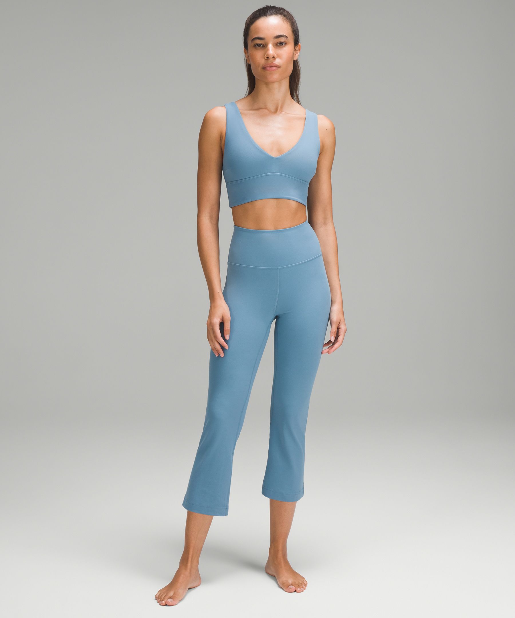 Nulu and Mesh Mid-Rise Yoga Crop 23