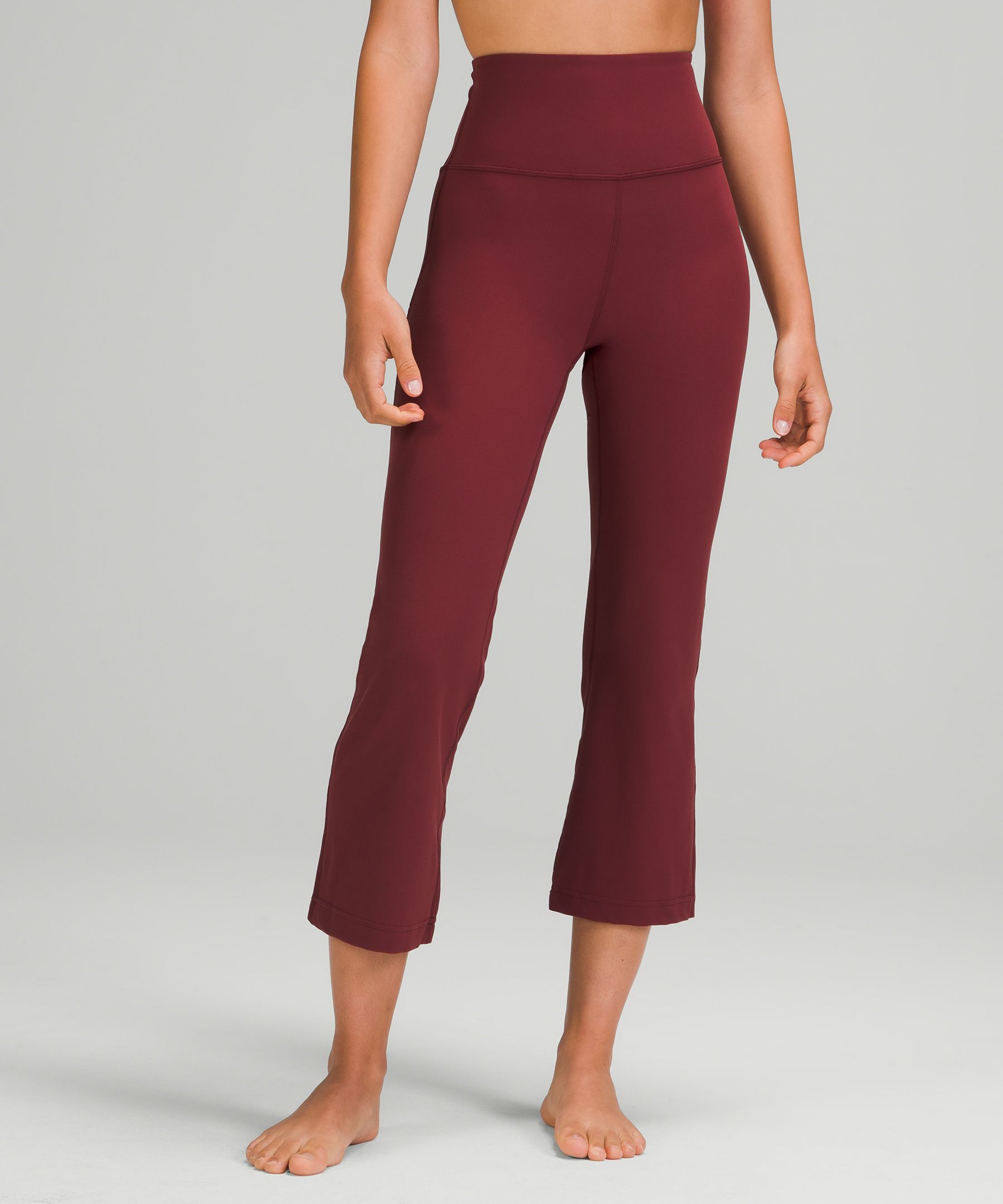 Lululemon crop maroon - Gem