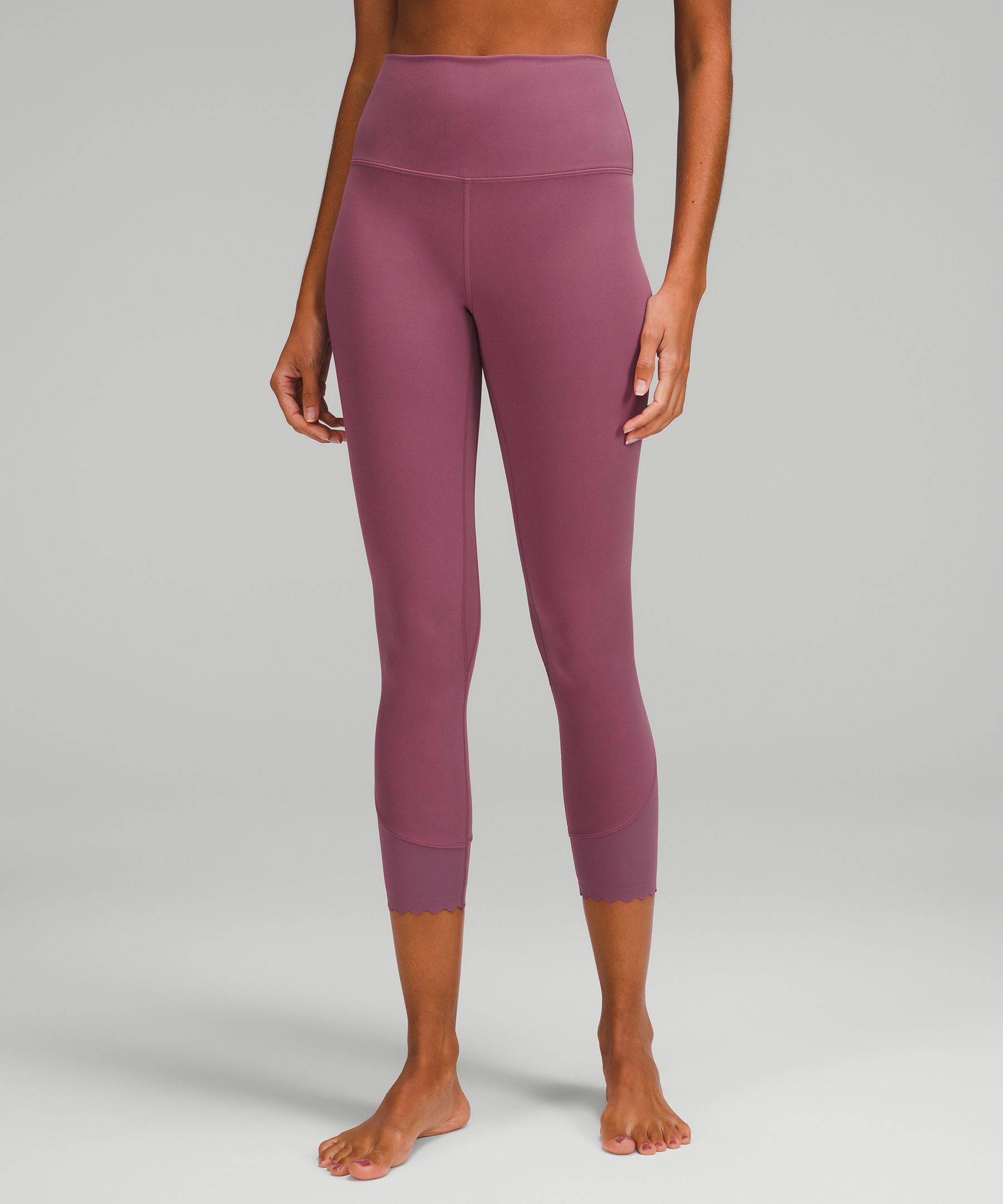 Lululemon Align™ Scalloped Hem High-Rise Crop 23, Women's Capris