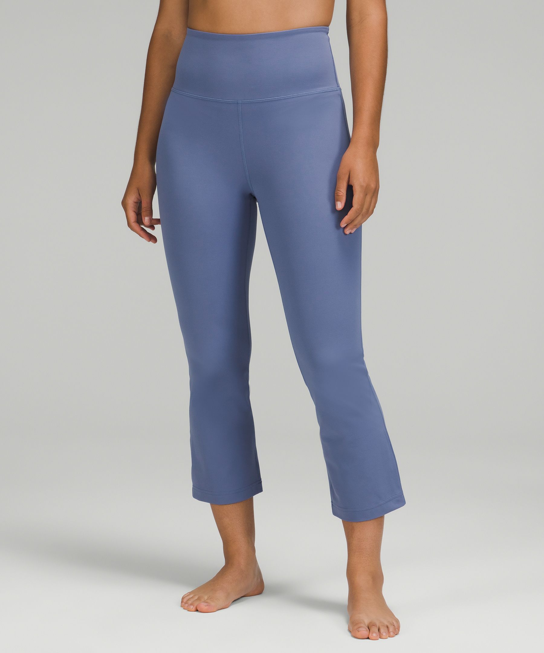 Lululemon Groove Super-high-rise Crop 23 Nulu - Ancient Copper