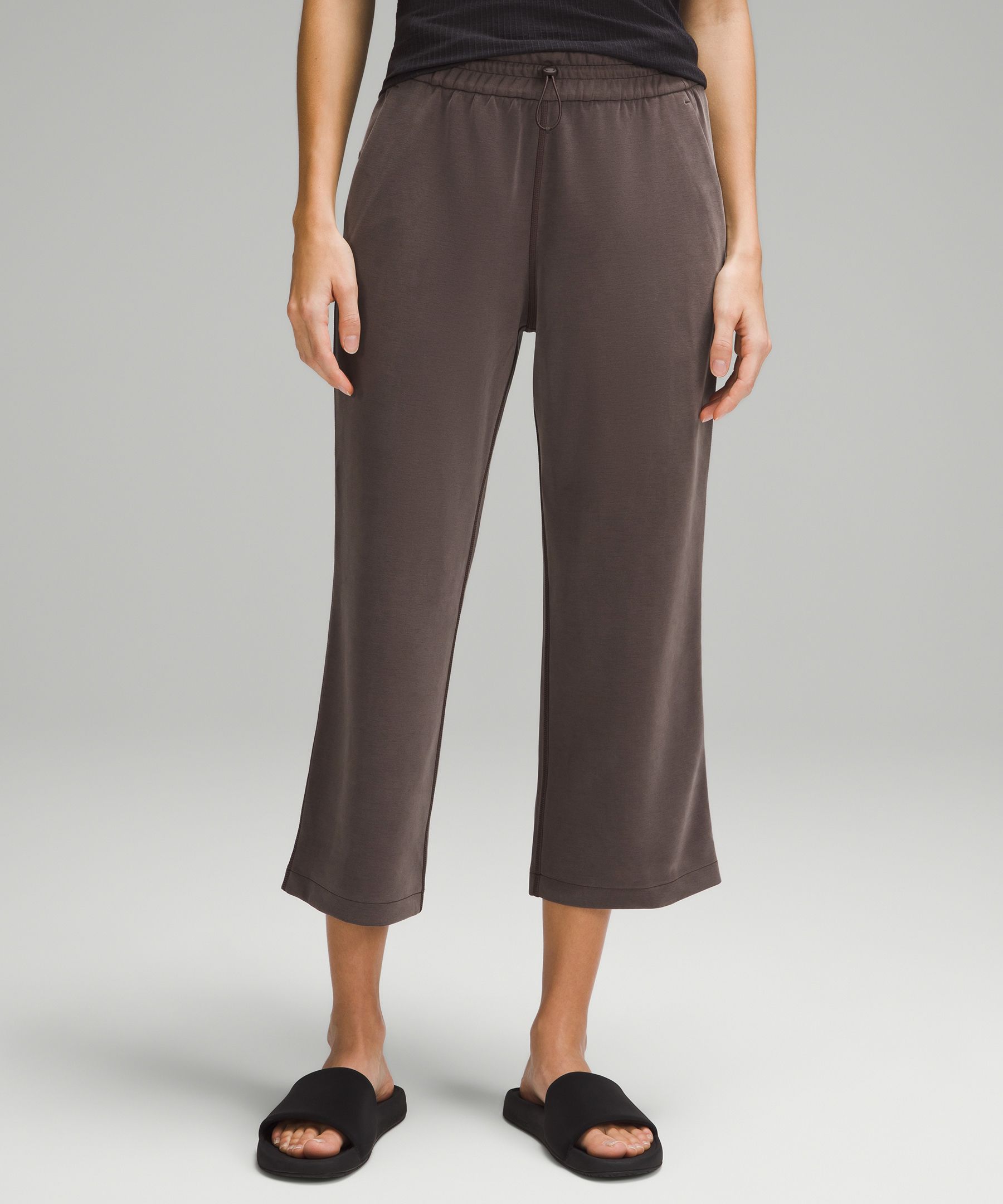 lululemon lululemon Softstreme High-Rise Straight-Leg Cropped Pant, Women's Capris