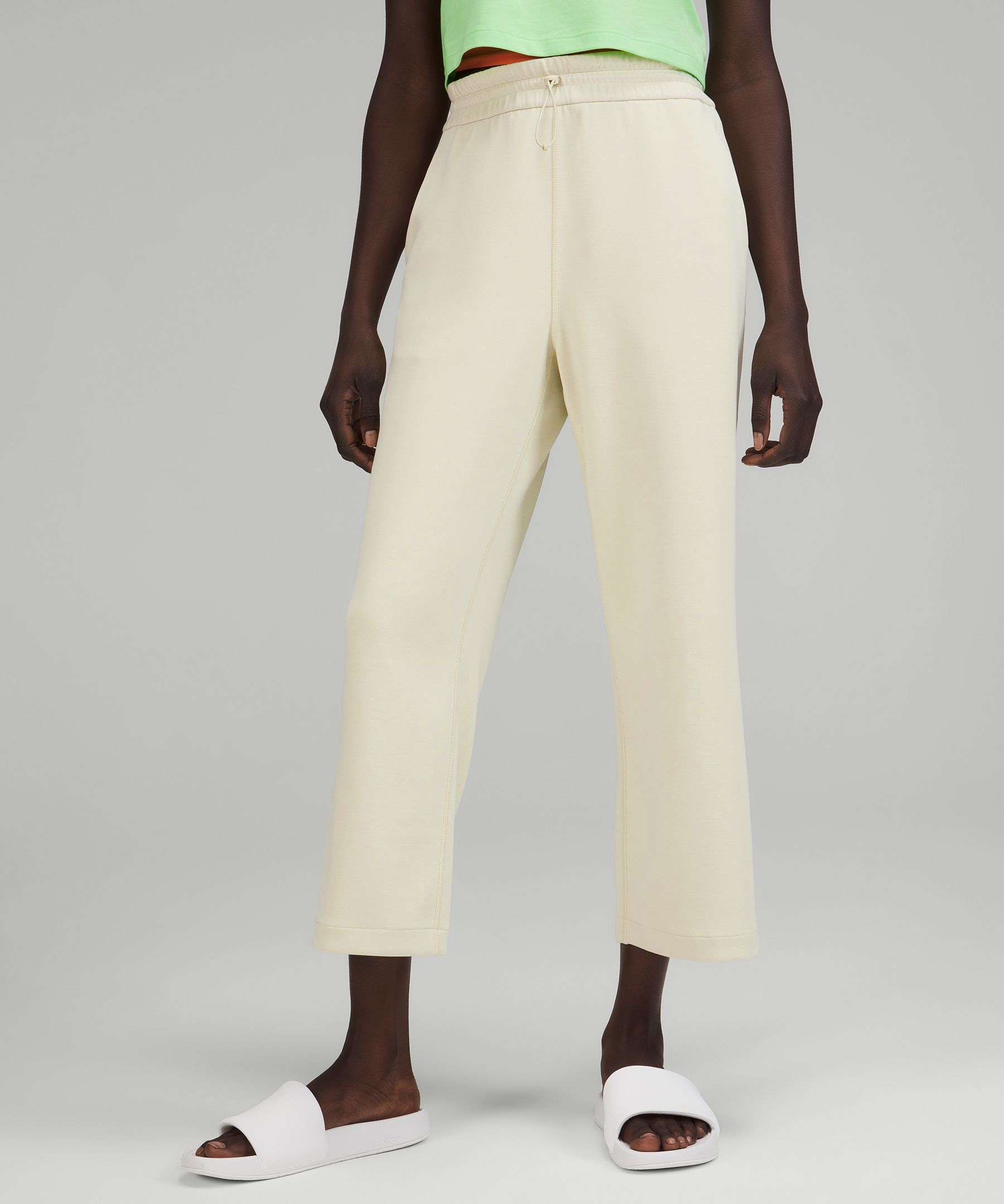 Softstreme High-Rise Straight Leg Crop | Pants | Lululemon HK