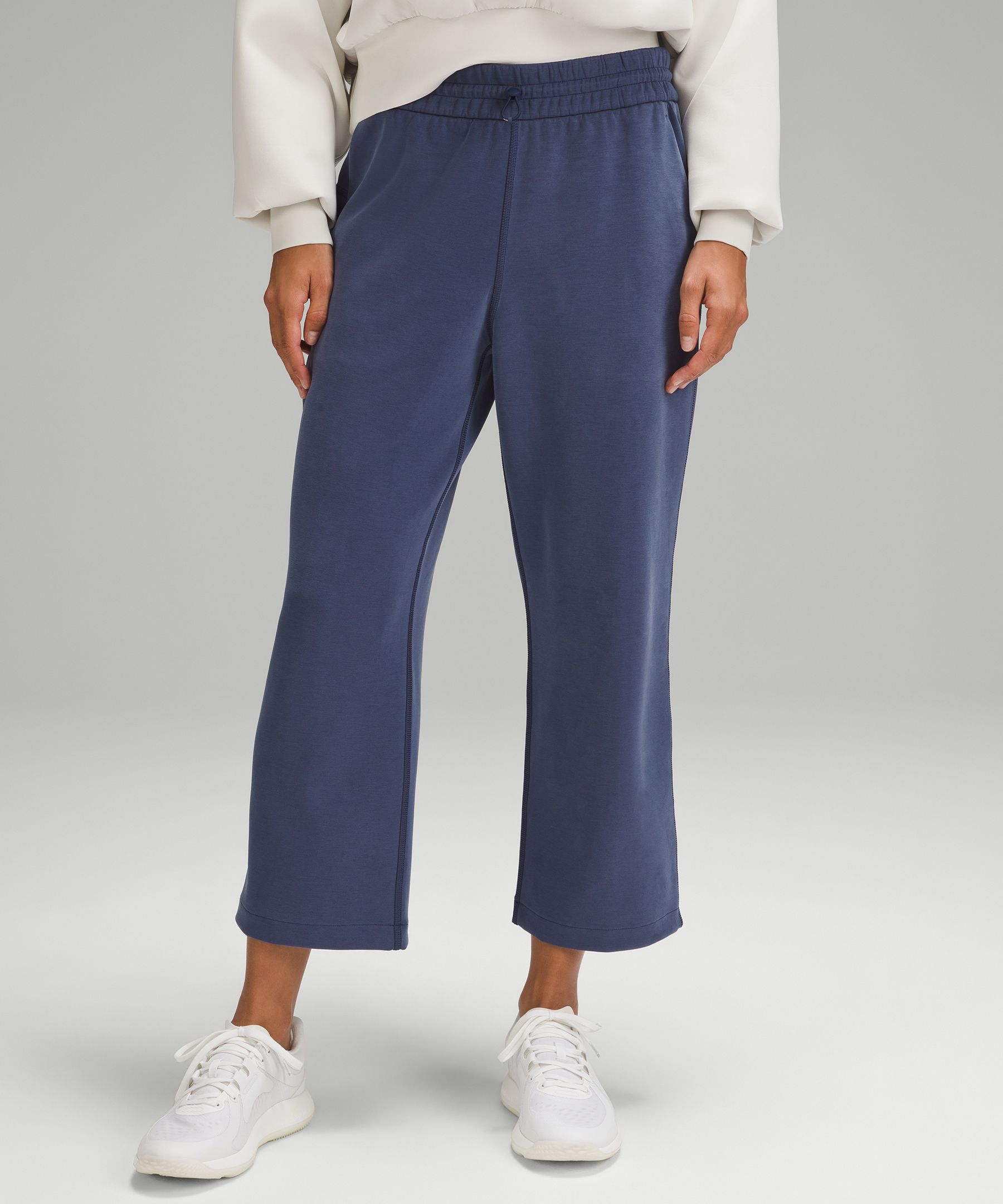 lululemon lululemon Softstreme High-Rise Straight-Leg Cropped Pant 118.00